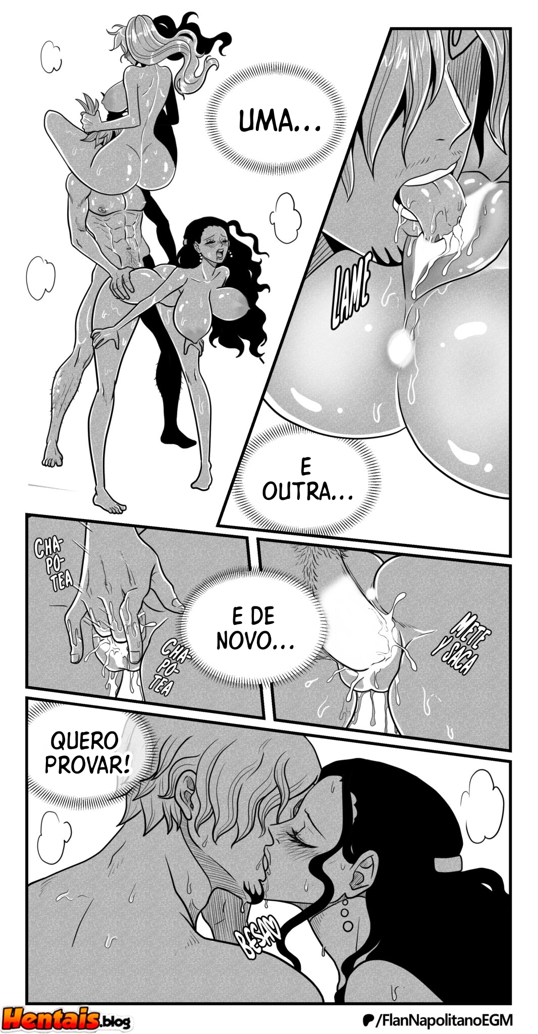 One Piece HQ Hentai: Flan Napolitan Cap.11 - Página 21