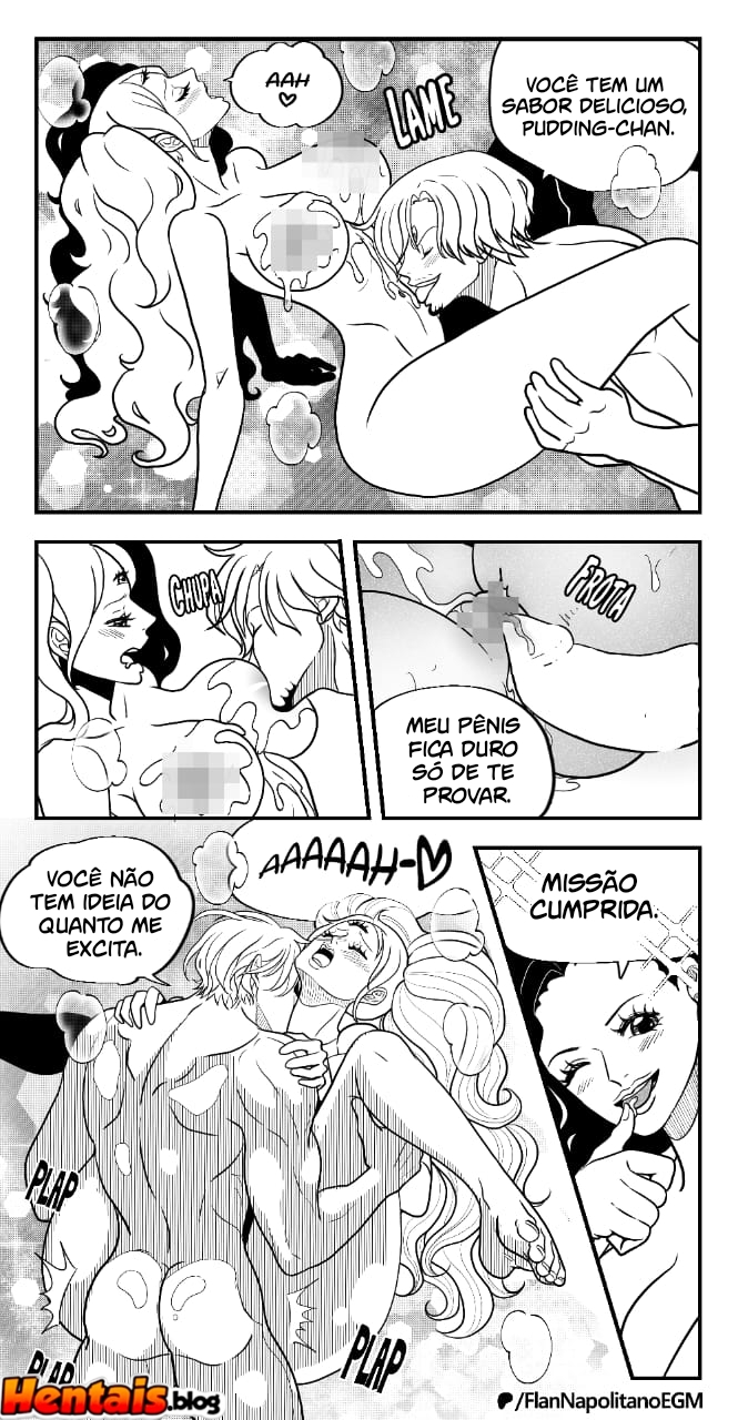 One Piece HQ Hentai: Flan Napolitan Cap.12 - Página 21