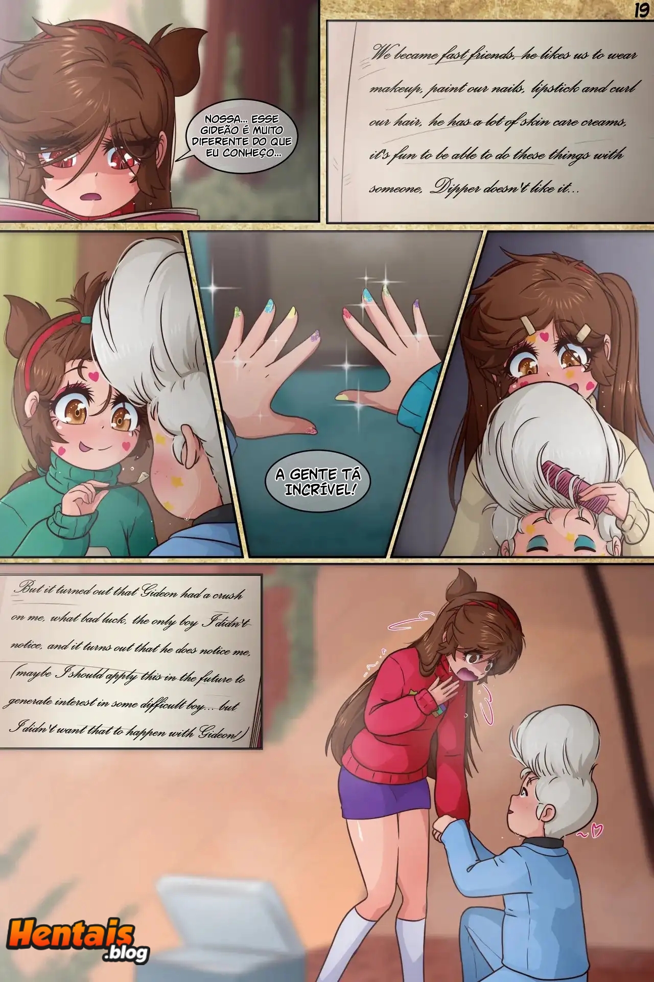 Gravity Falls Hentai: Gravity Fake Cap.03 - Página 21