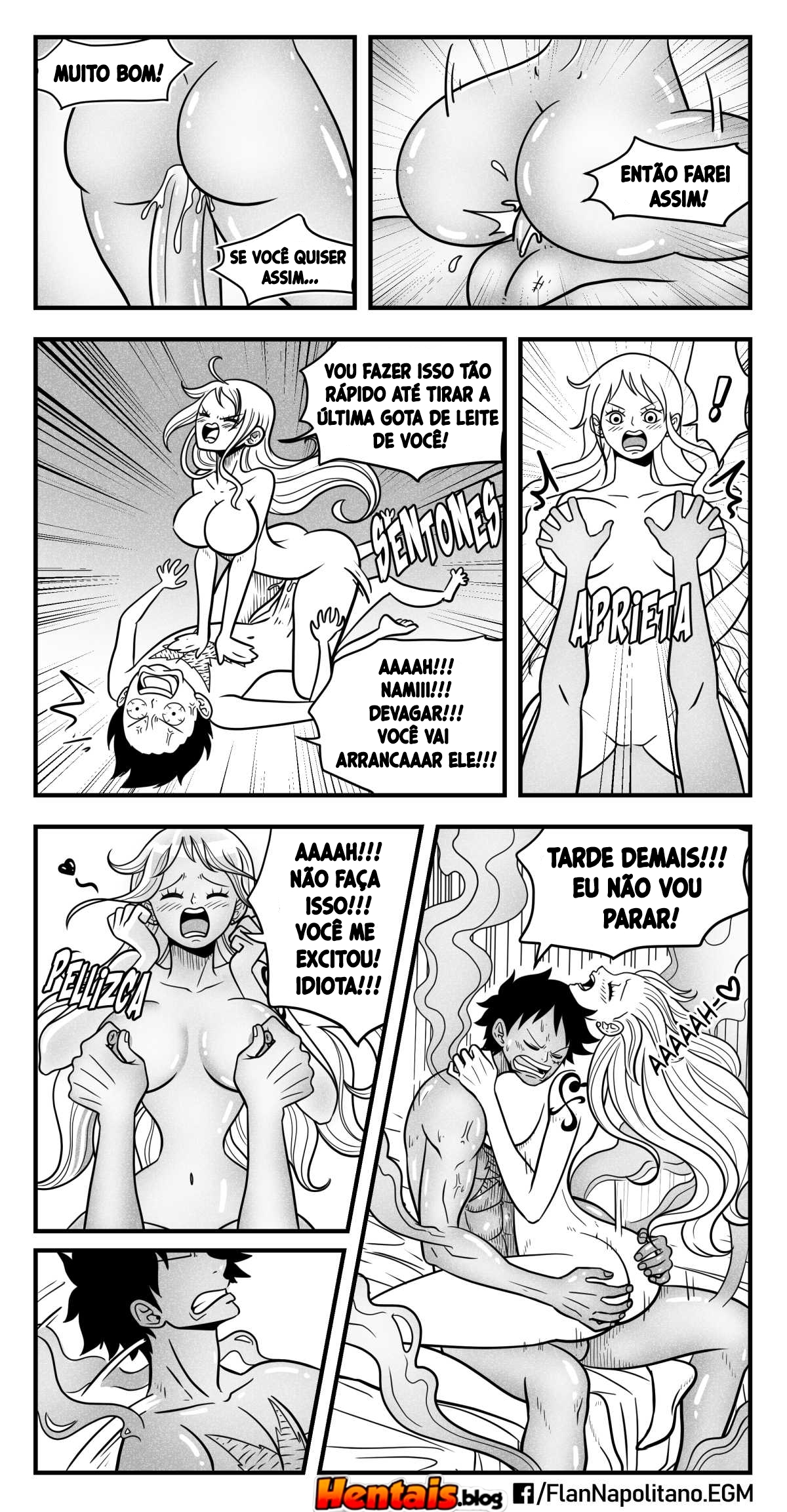 One Piece HQ Hentai: Flan Napolitan Cap.03 - Página 21
