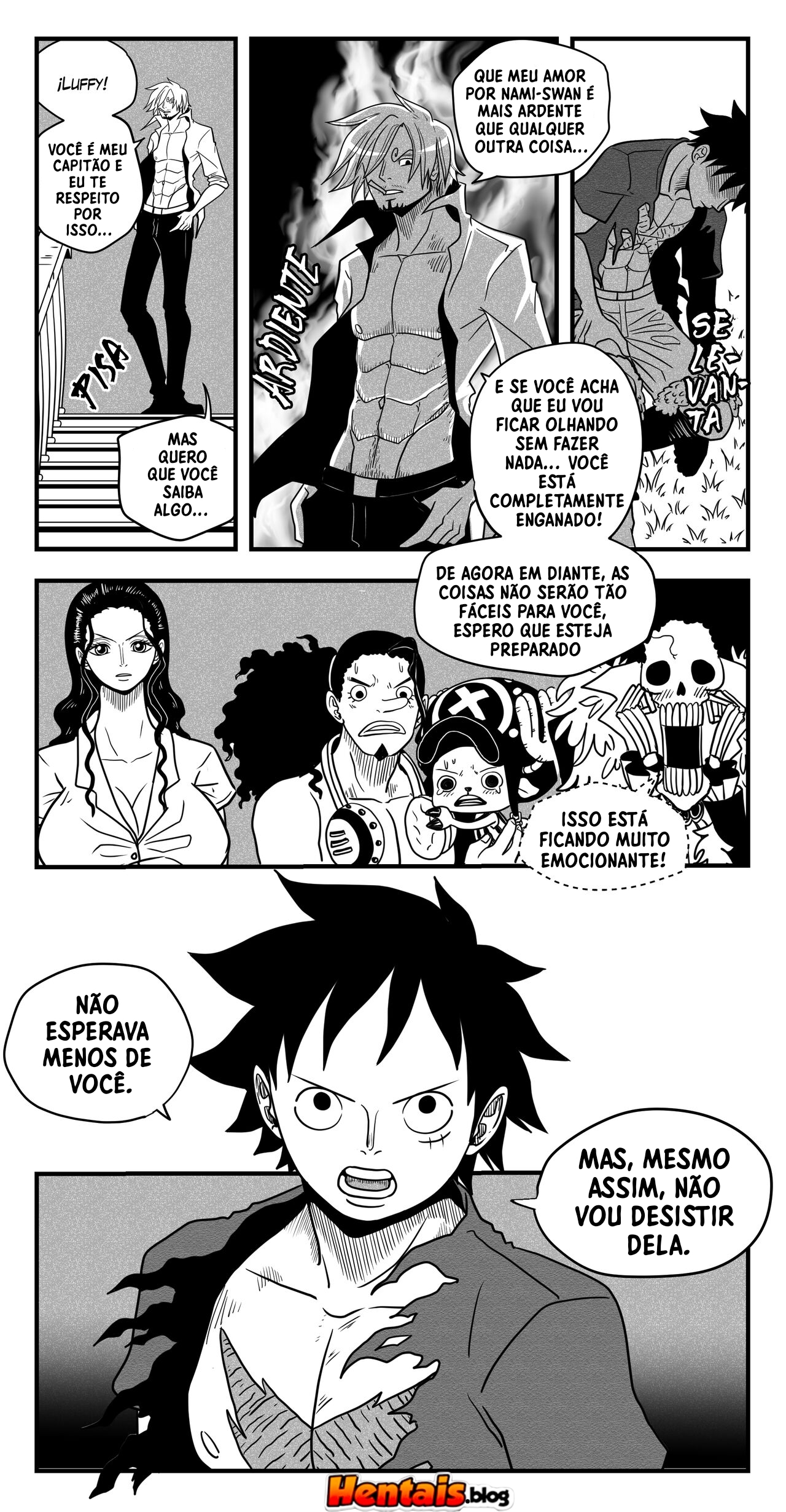 One Piece HQ Hentai: Flan Napolitan Cap.05 - Página 22