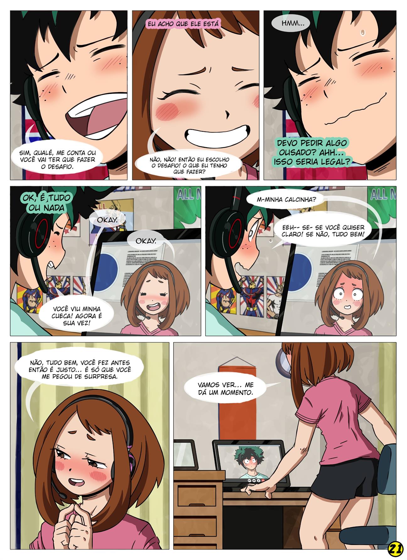 Websexo com Uraraka - Página 22