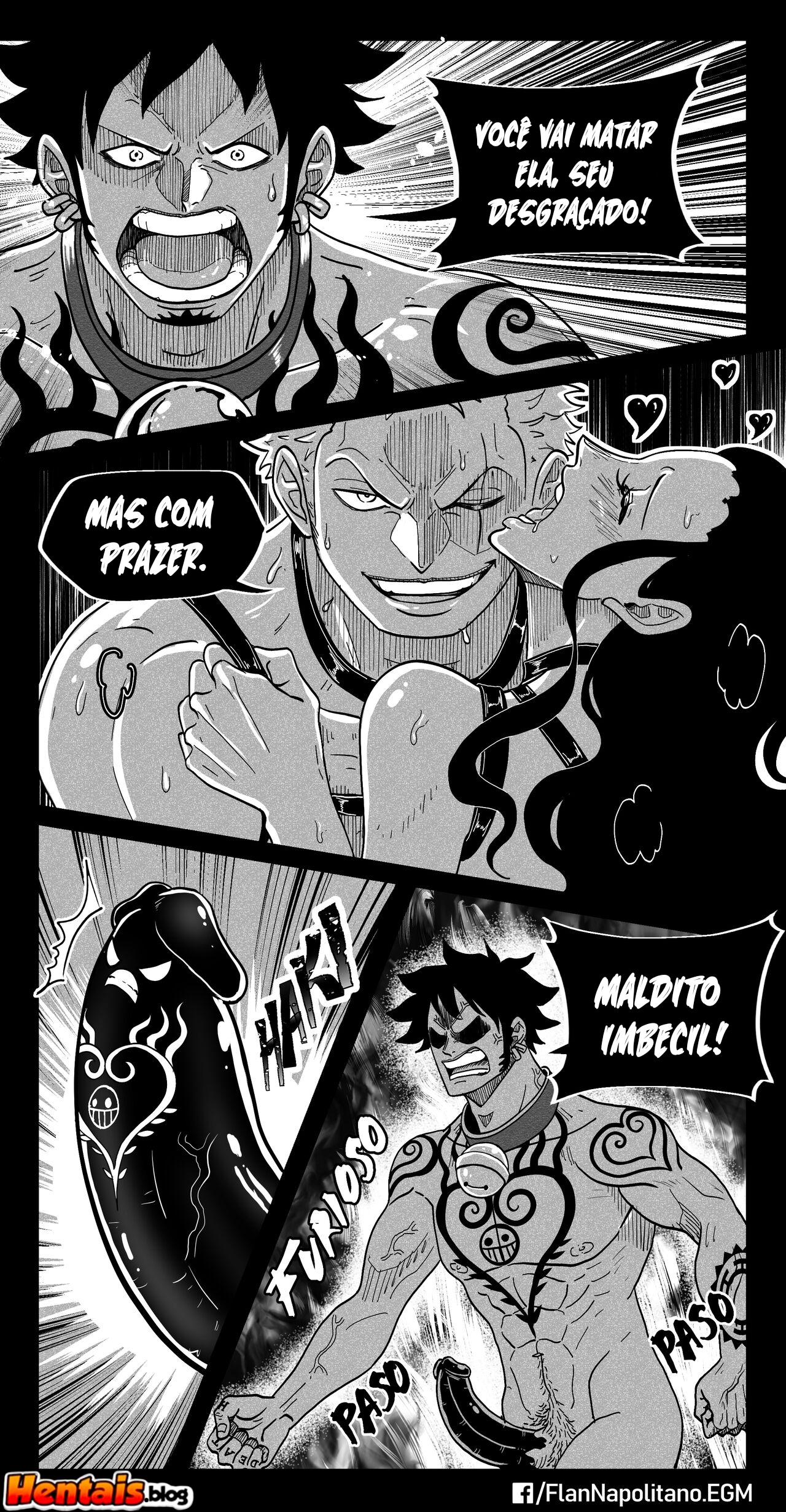 One Piece HQ Hentai: Flan Napolitan Cap.08 - Página 22
