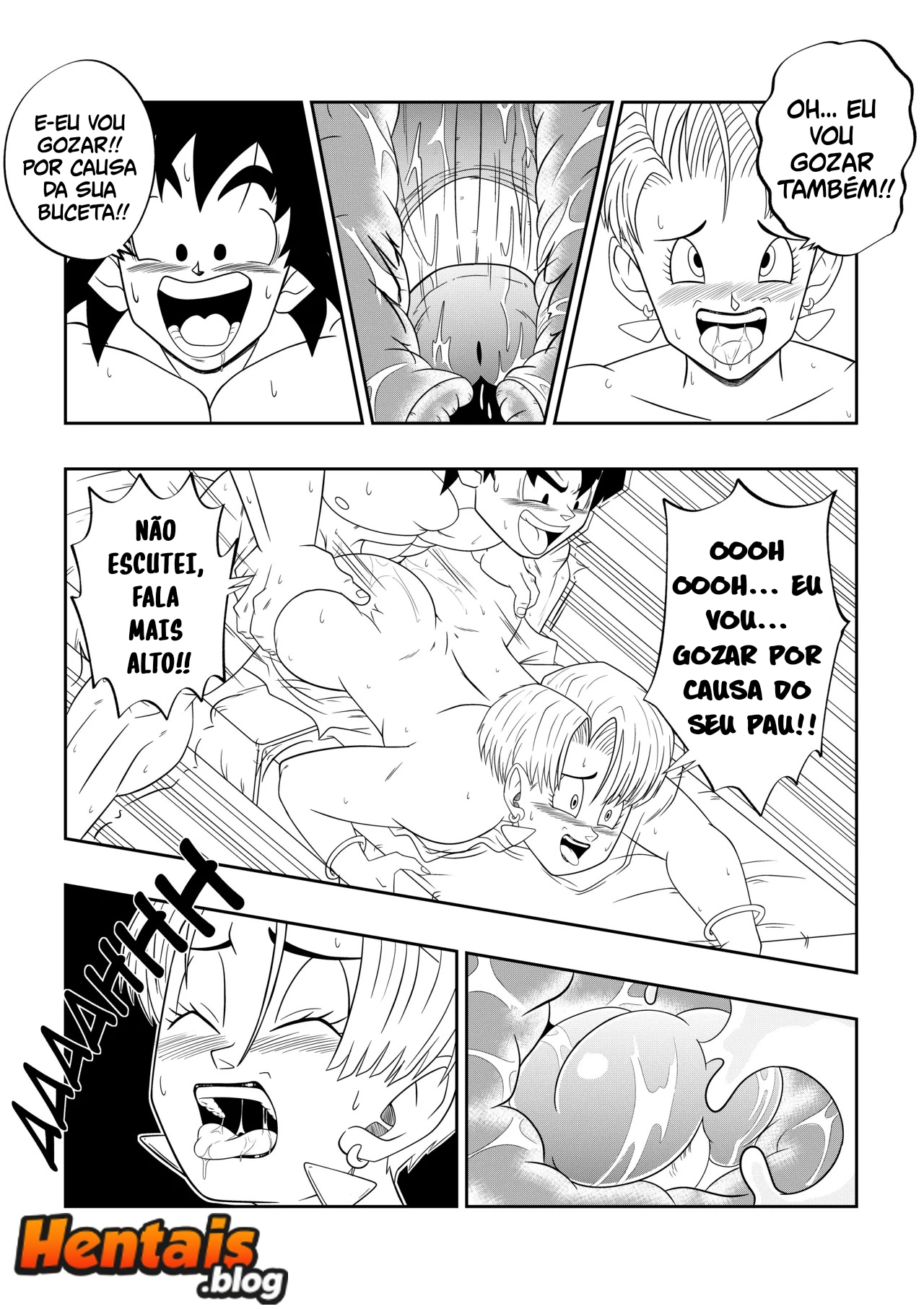 Dragon Ball Hentai: Fogo Oeste Capital Cap.01 - Página 22
