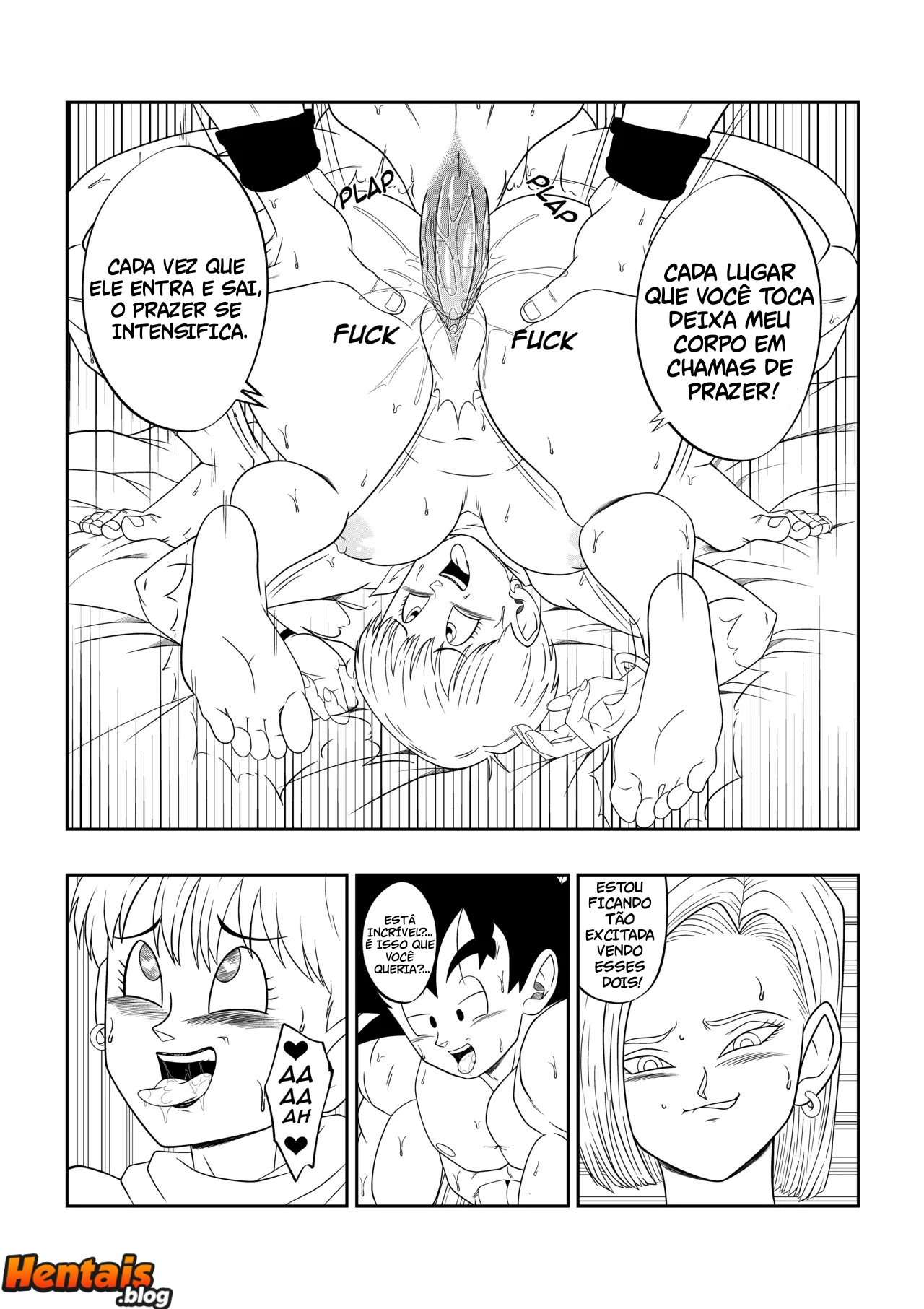 Dragon Ball HQ Porno: Entre As Sombras do Palácio - Página 22