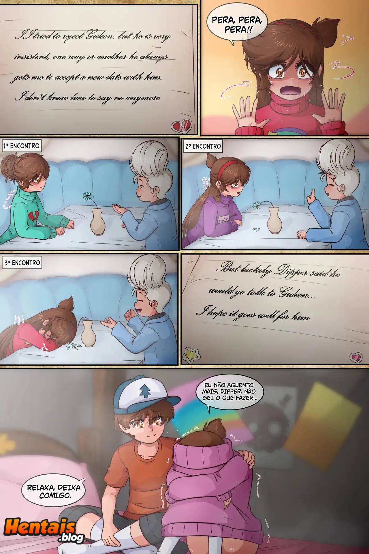 Gravity Falls Hentai: Gravity Fake Cap.03 - Página 22