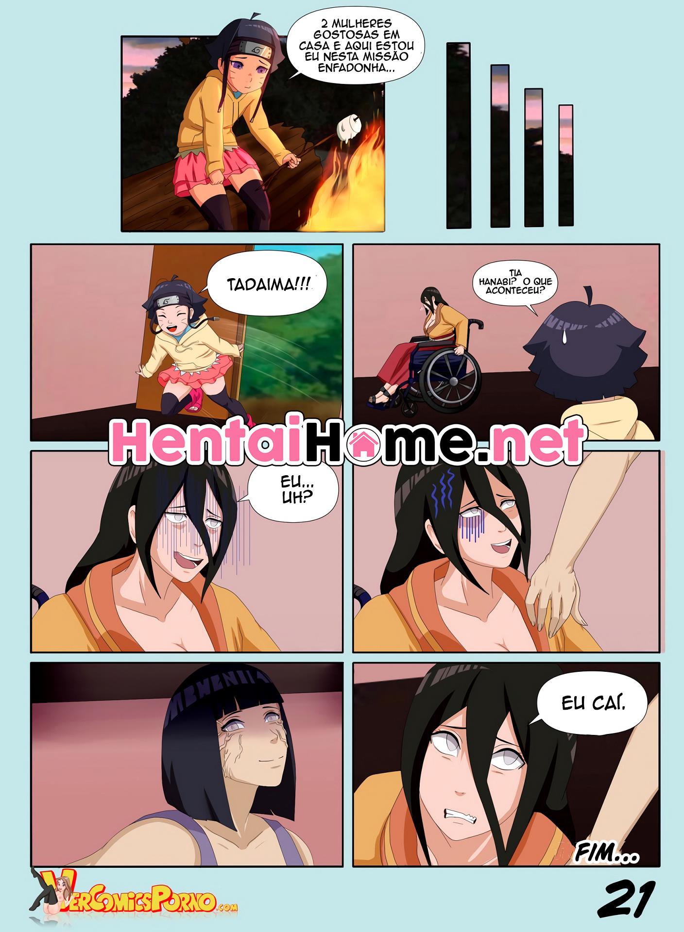 Boruto Hentai: Enquanto o Papai Dorme Cap.2 - Página 22