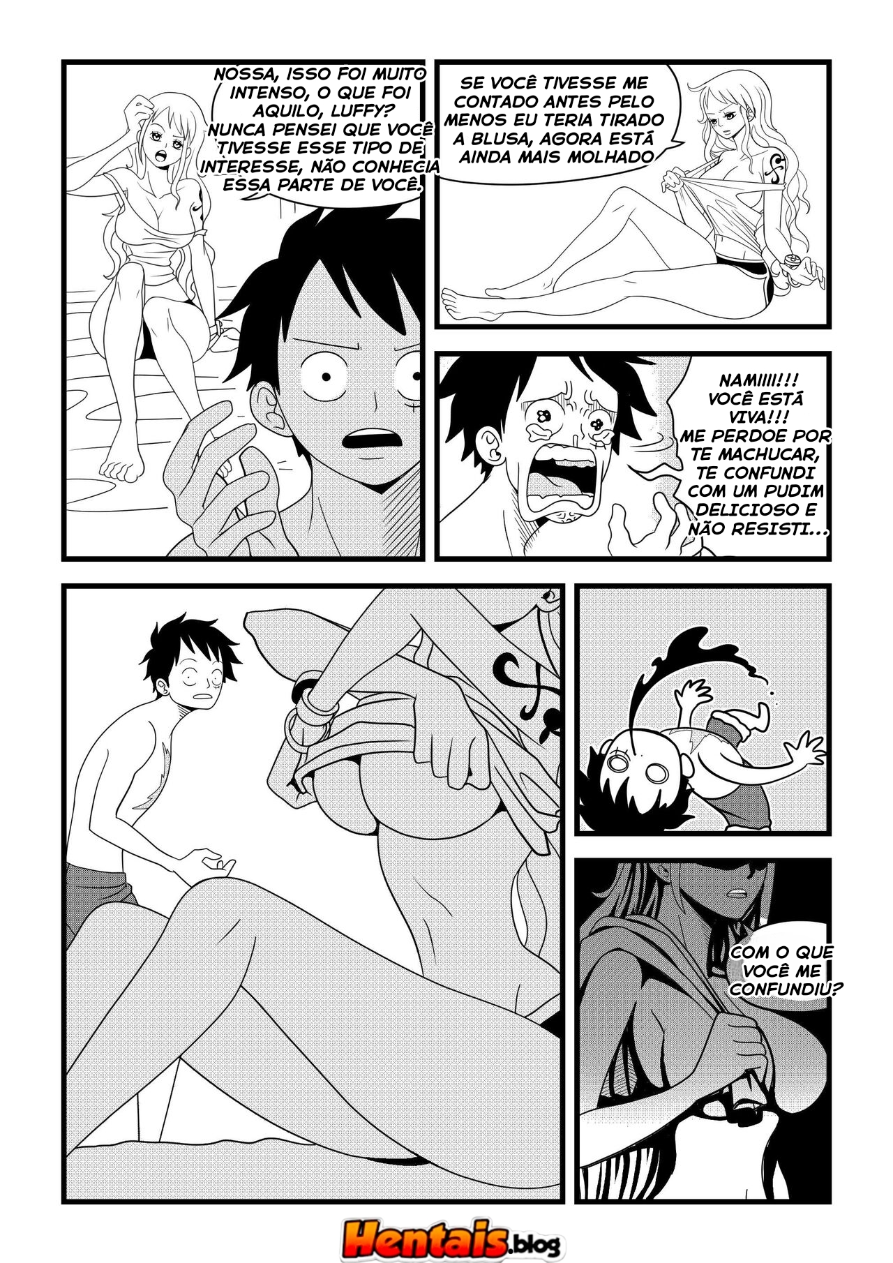 One Piece HQ Hentai: Flan Napolitan Cap.01 - Página 22