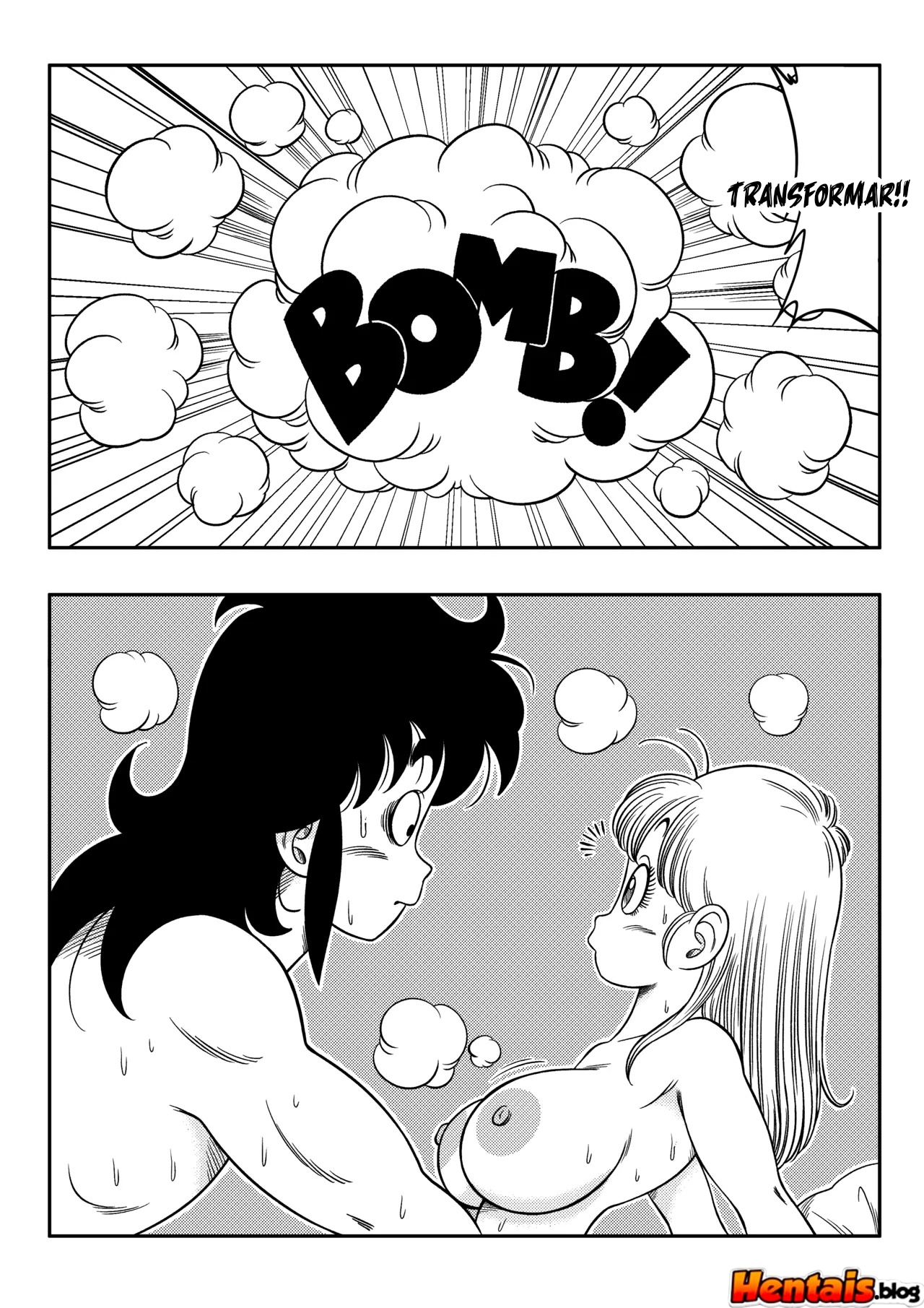 Dragon ball HQ Hentai: Bulma x Oolong - Página 22