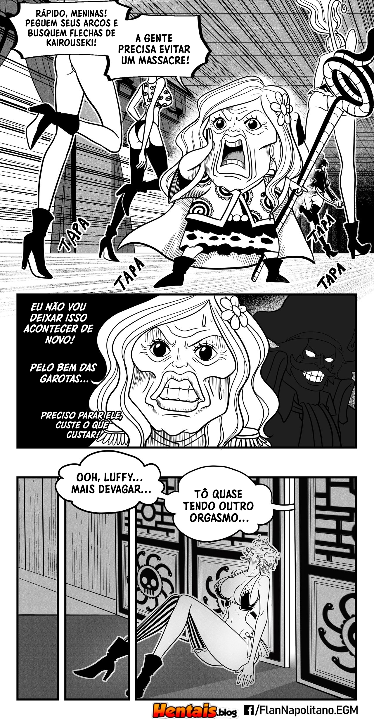One Piece Porno: Especial Hancock x Luffy VL.02 - Página 22