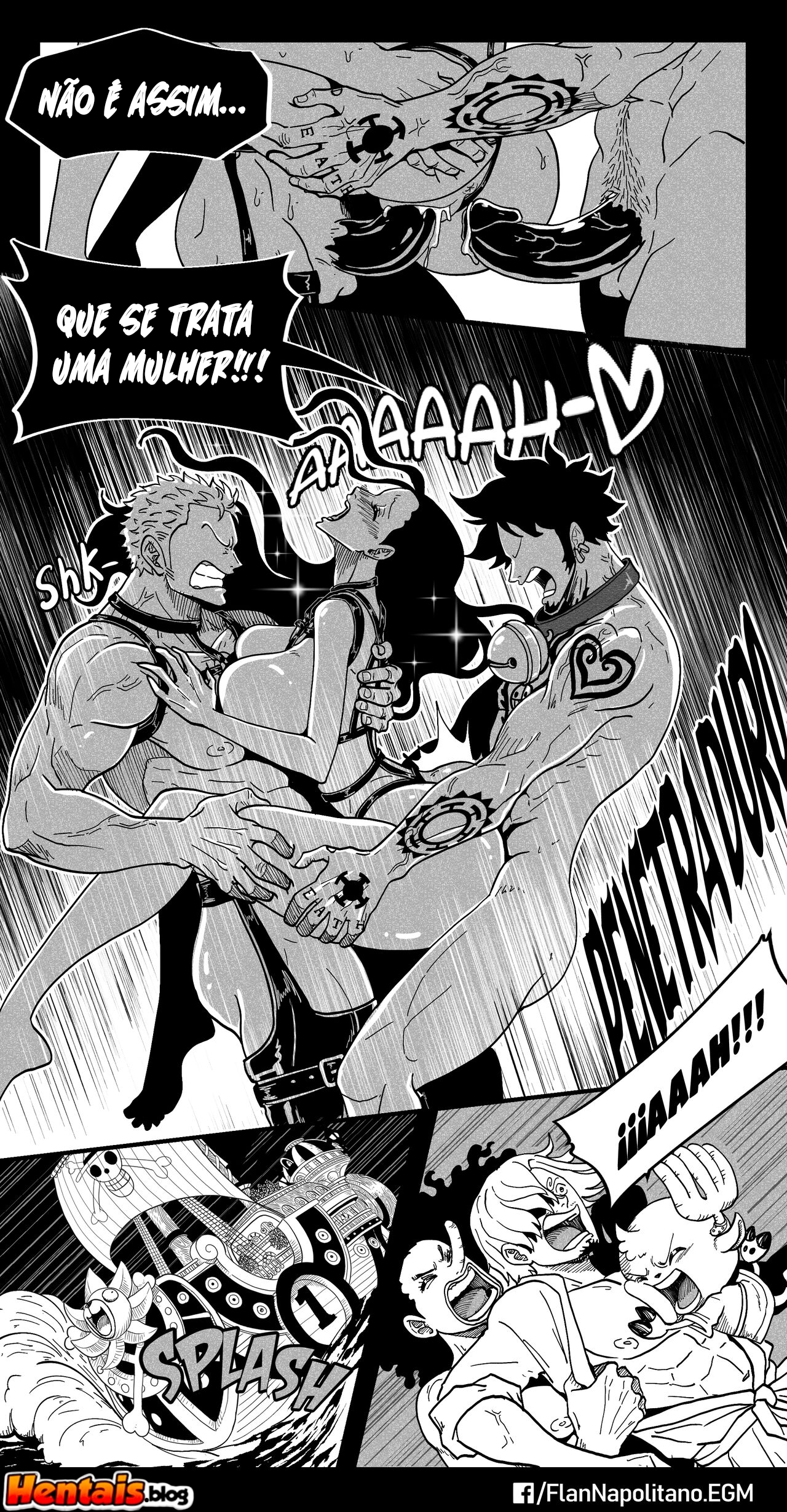 One Piece HQ Hentai: Flan Napolitan Cap.08 - Página 23