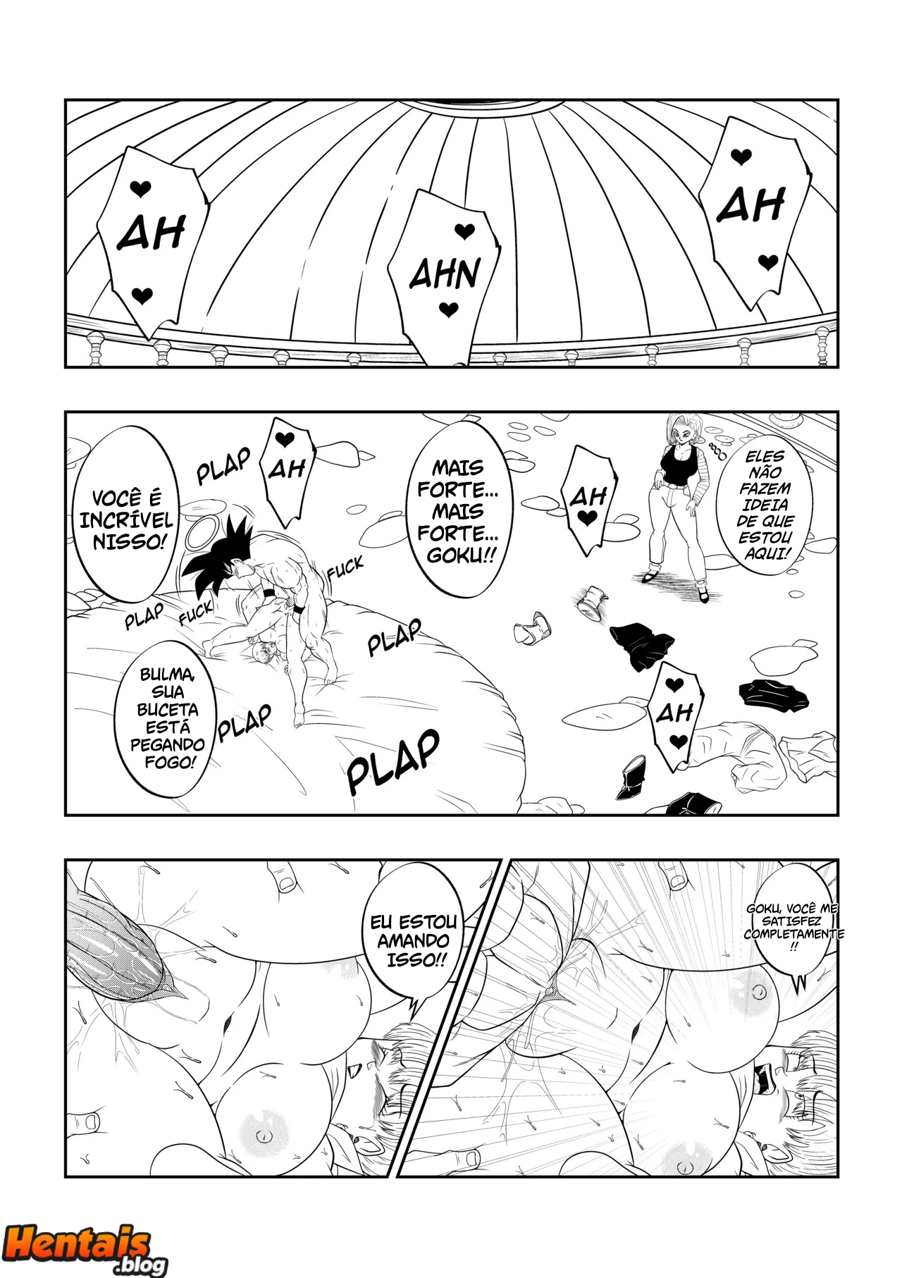 Dragon Ball HQ Porno: Entre As Sombras do Palácio - Página 23