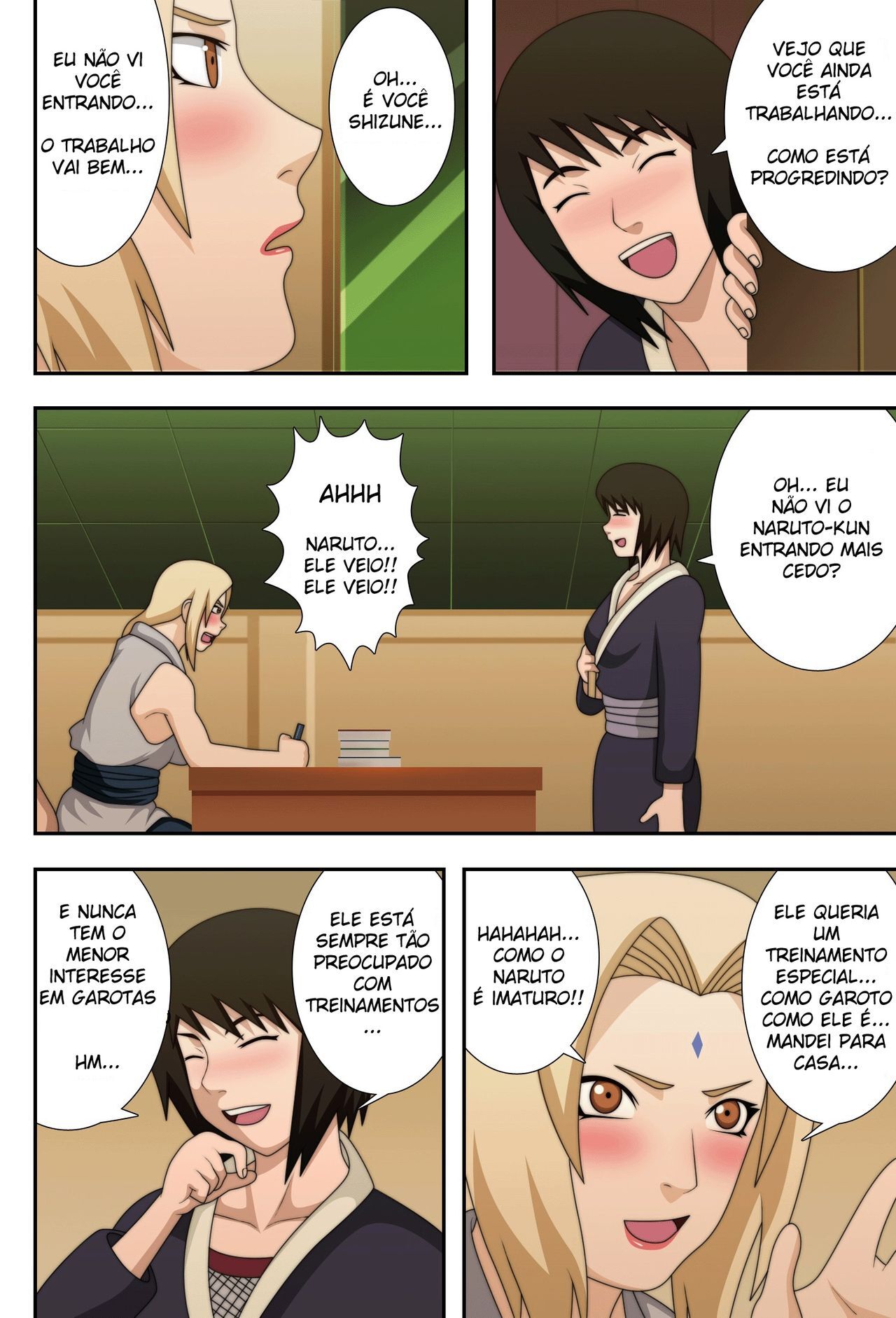 Naruto Porno: Tsunade Ninja de Peitos Grande - Página 23