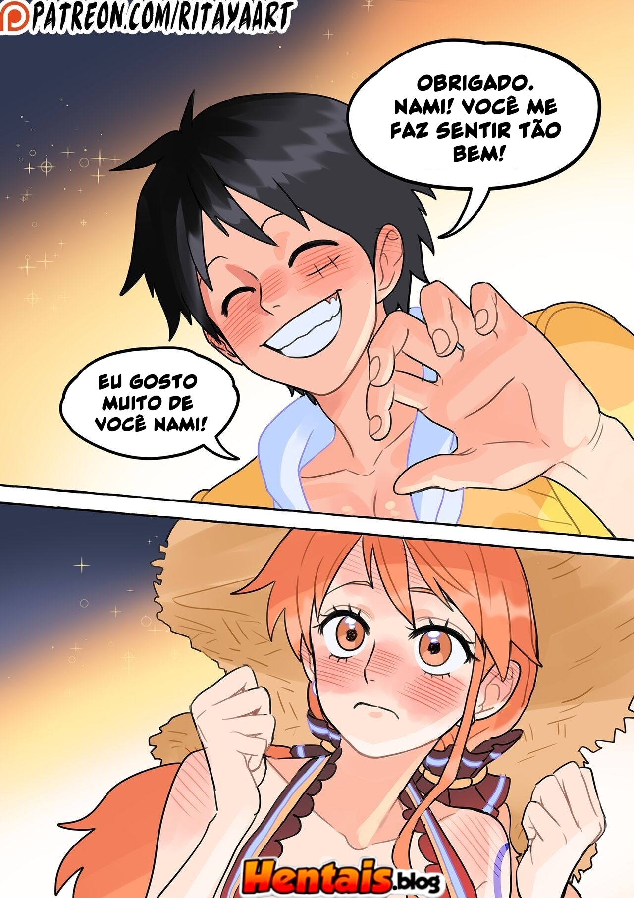 One Piece Porno: O Incidente Na Ilha Deserta - Página 23