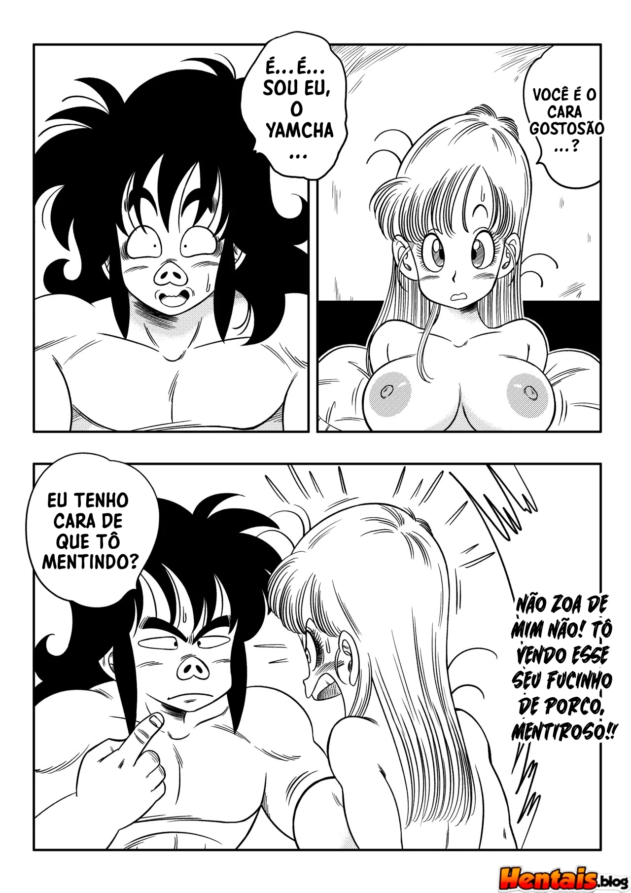 Dragon ball HQ Hentai: Bulma x Oolong - Página 23