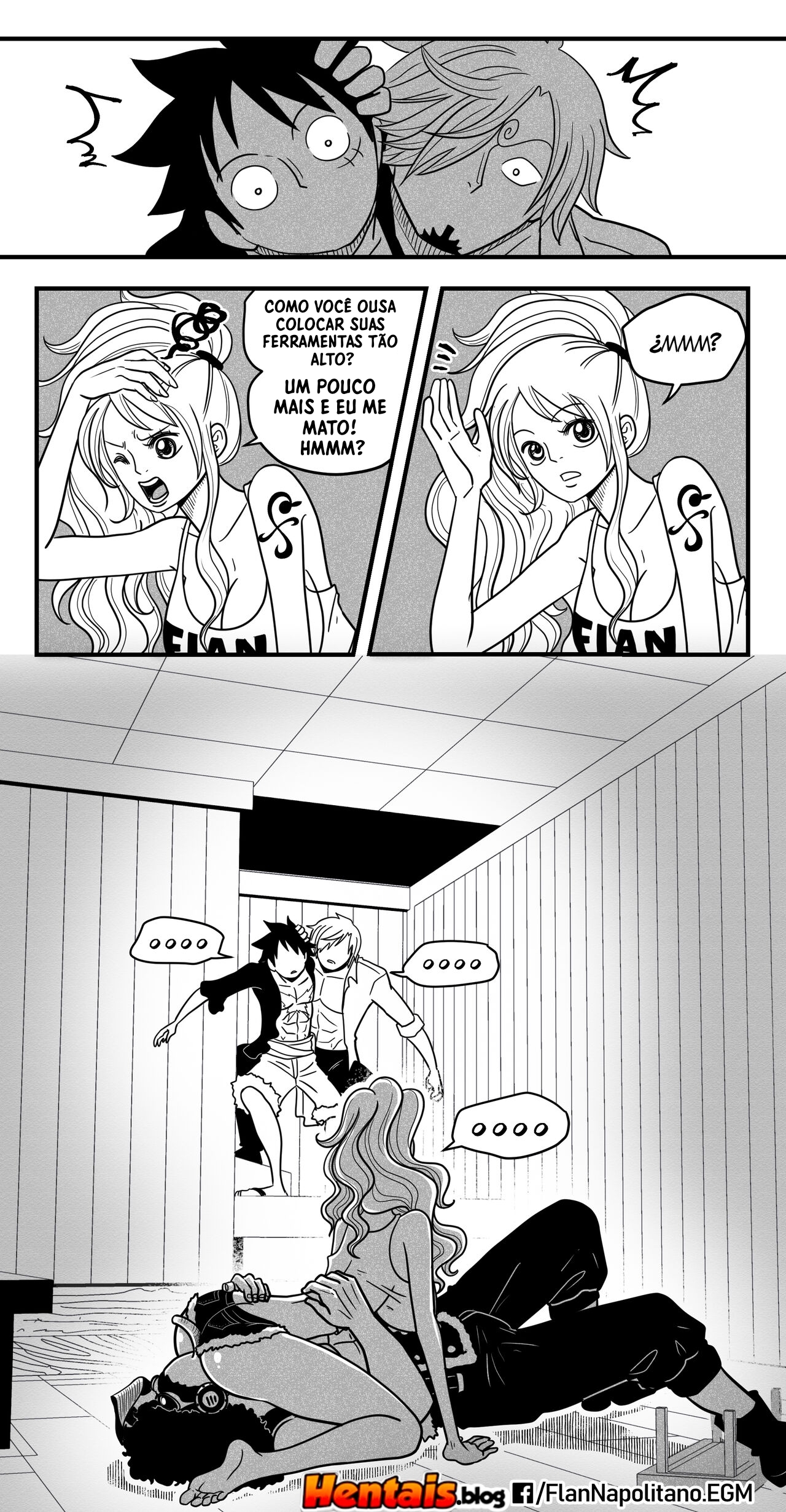 One Piece HQ Hentai: Flan Napolitan Cap.06 - Página 23