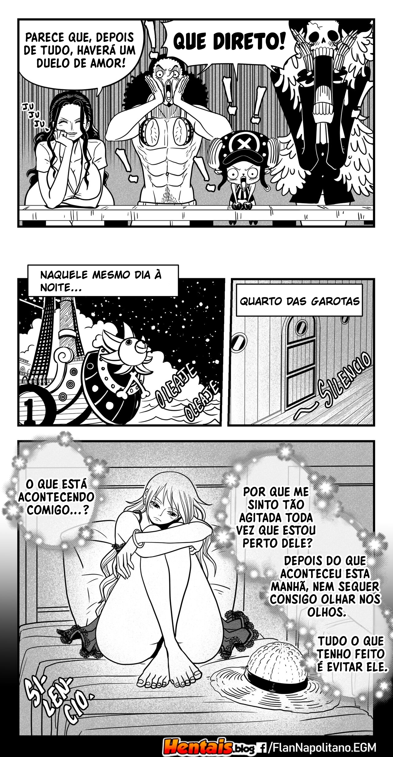 One Piece HQ Hentai: Flan Napolitan Cap.05 - Página 23