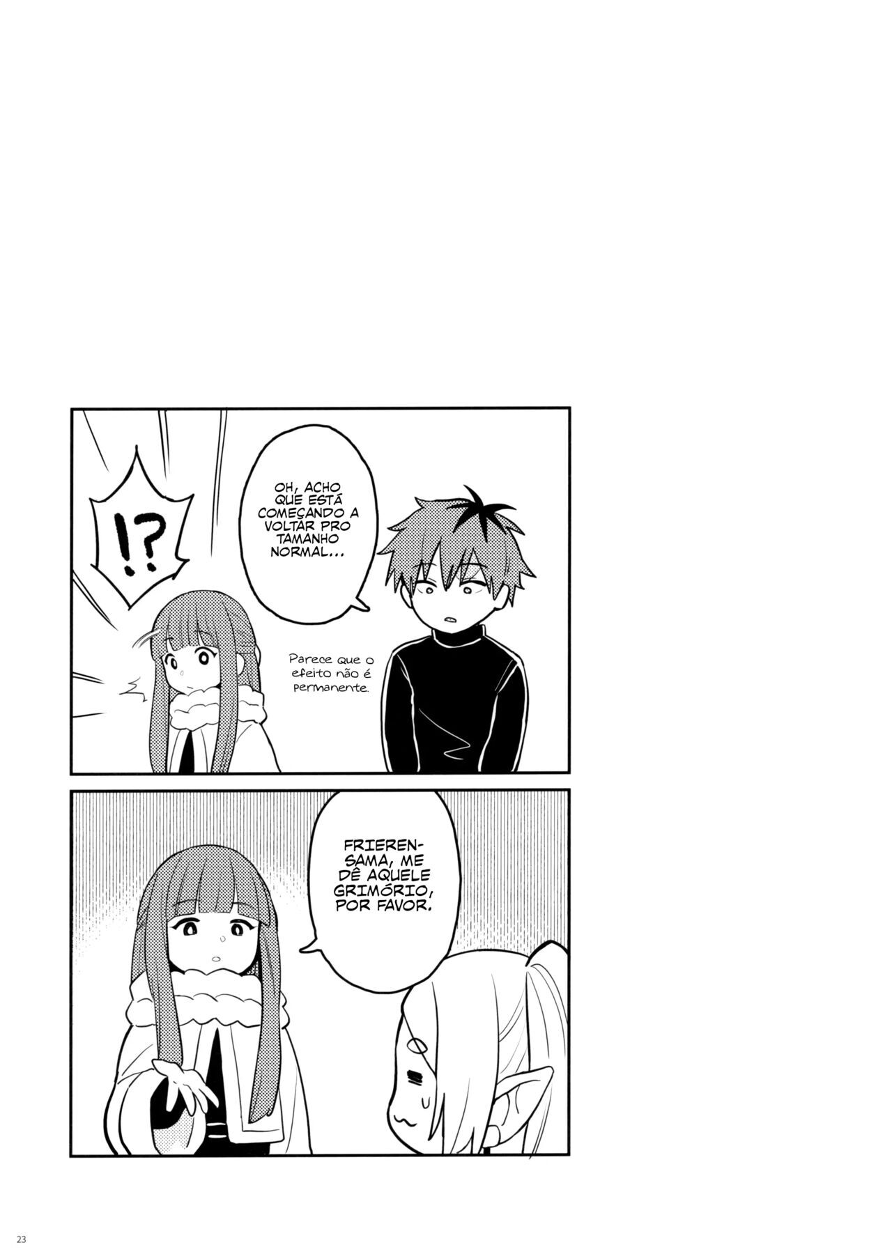Sousou No Frieren Porno: Magia Para Aumentar o Pênis - Página 24