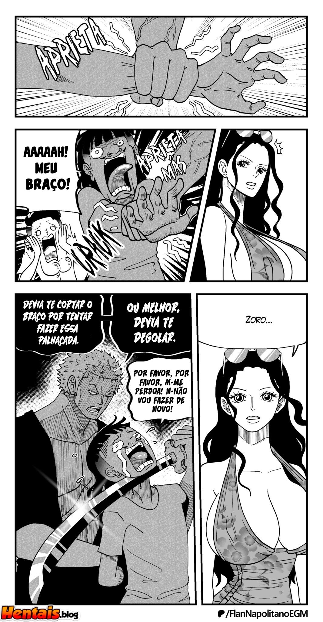 One Piece HQ Hentai: Flan Napolitan Cap.11 - Página 24
