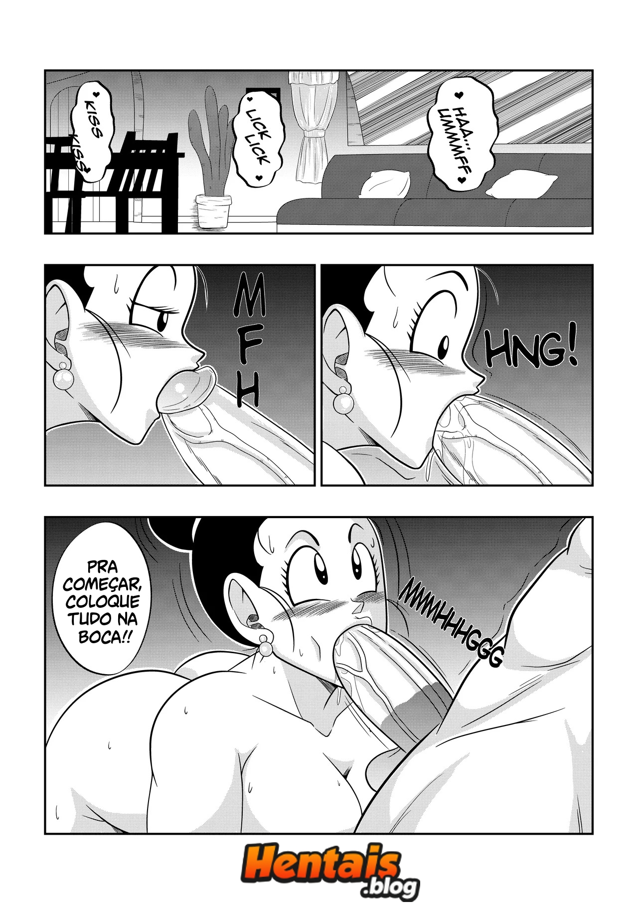 Dragon Ball Z Porno: Uma Visita Inesperada - Página 24