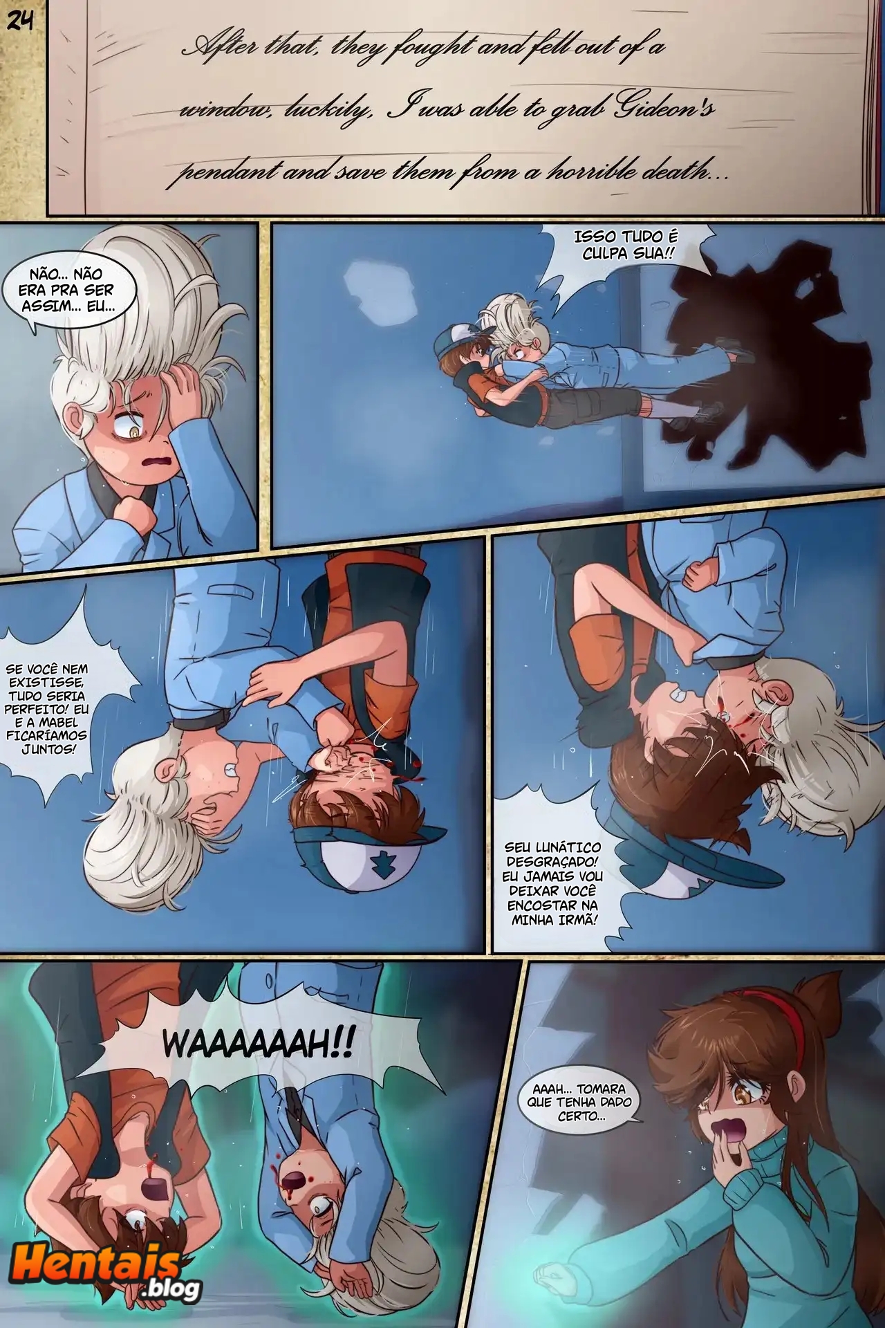Gravity Falls Hentai: Gravity Fake Cap.03 - Página 24