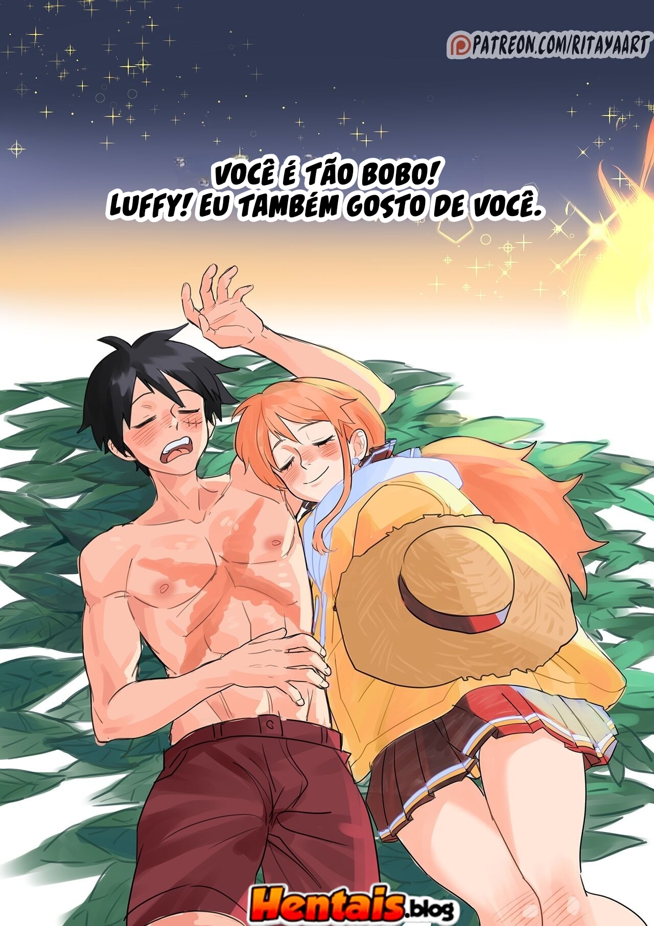 One Piece Porno: O Incidente Na Ilha Deserta - Página 24