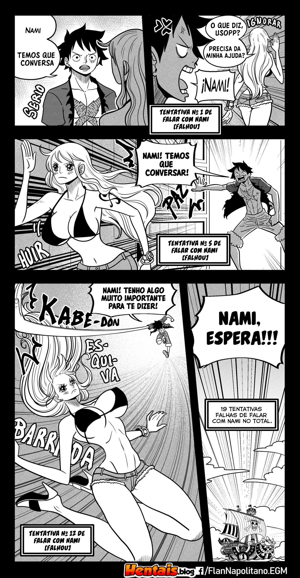 One Piece HQ Hentai: Flan Napolitan Cap.05 - Página 24