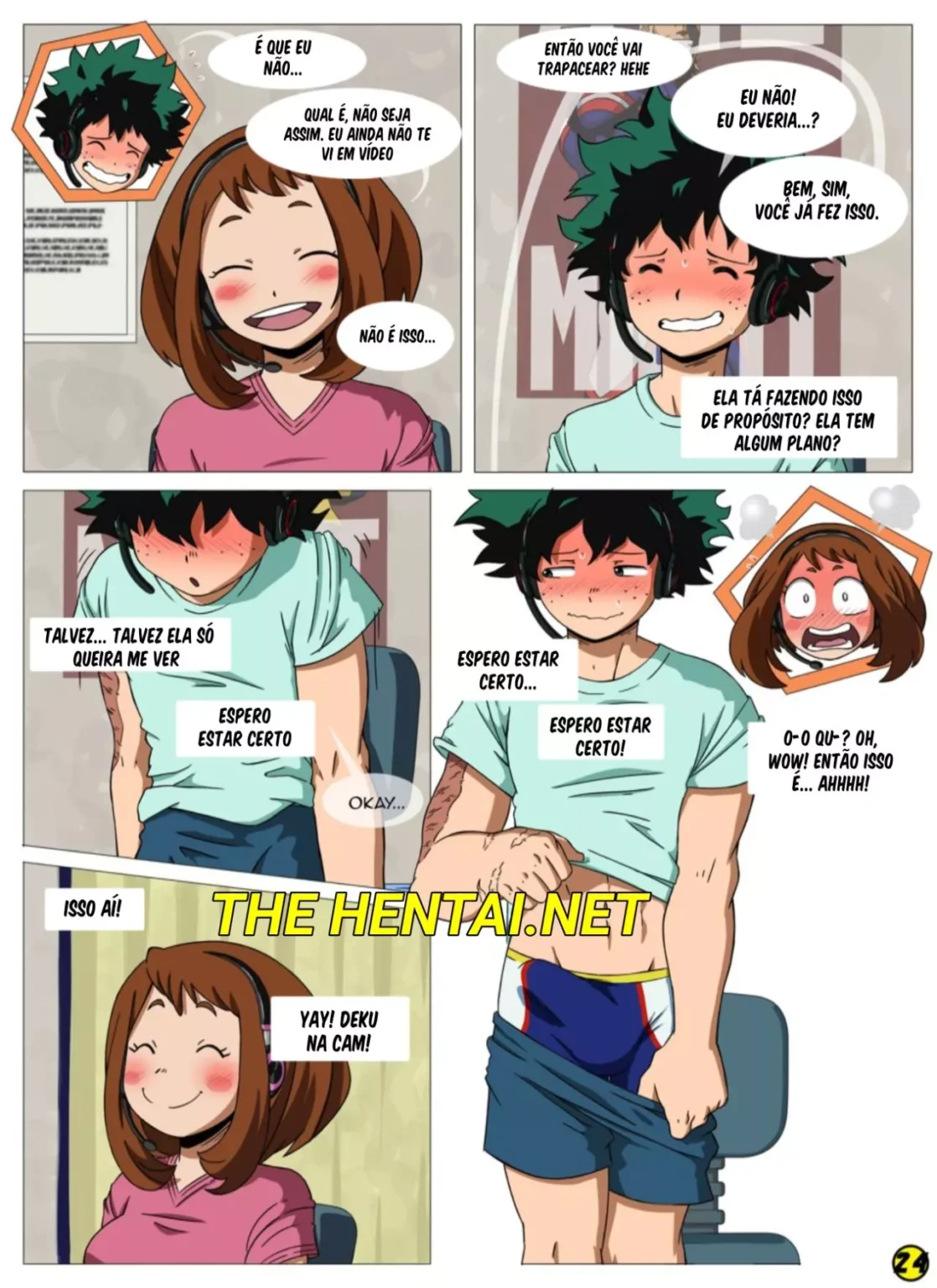Boku No Hero Porno: Vejo Você No Hero Academia - Página 25