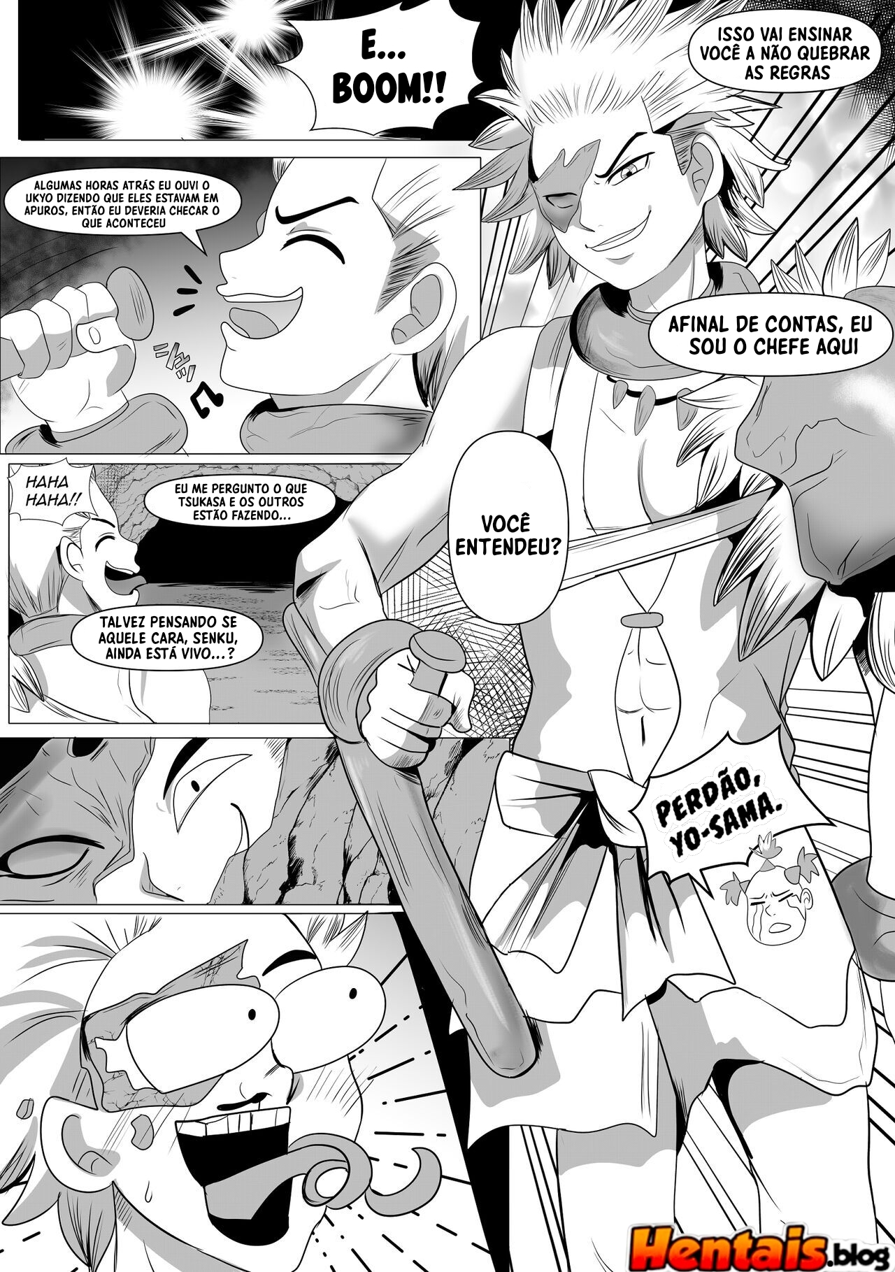 Dr. Stone HQ Hentai: A Historia Alternativa - Página 25