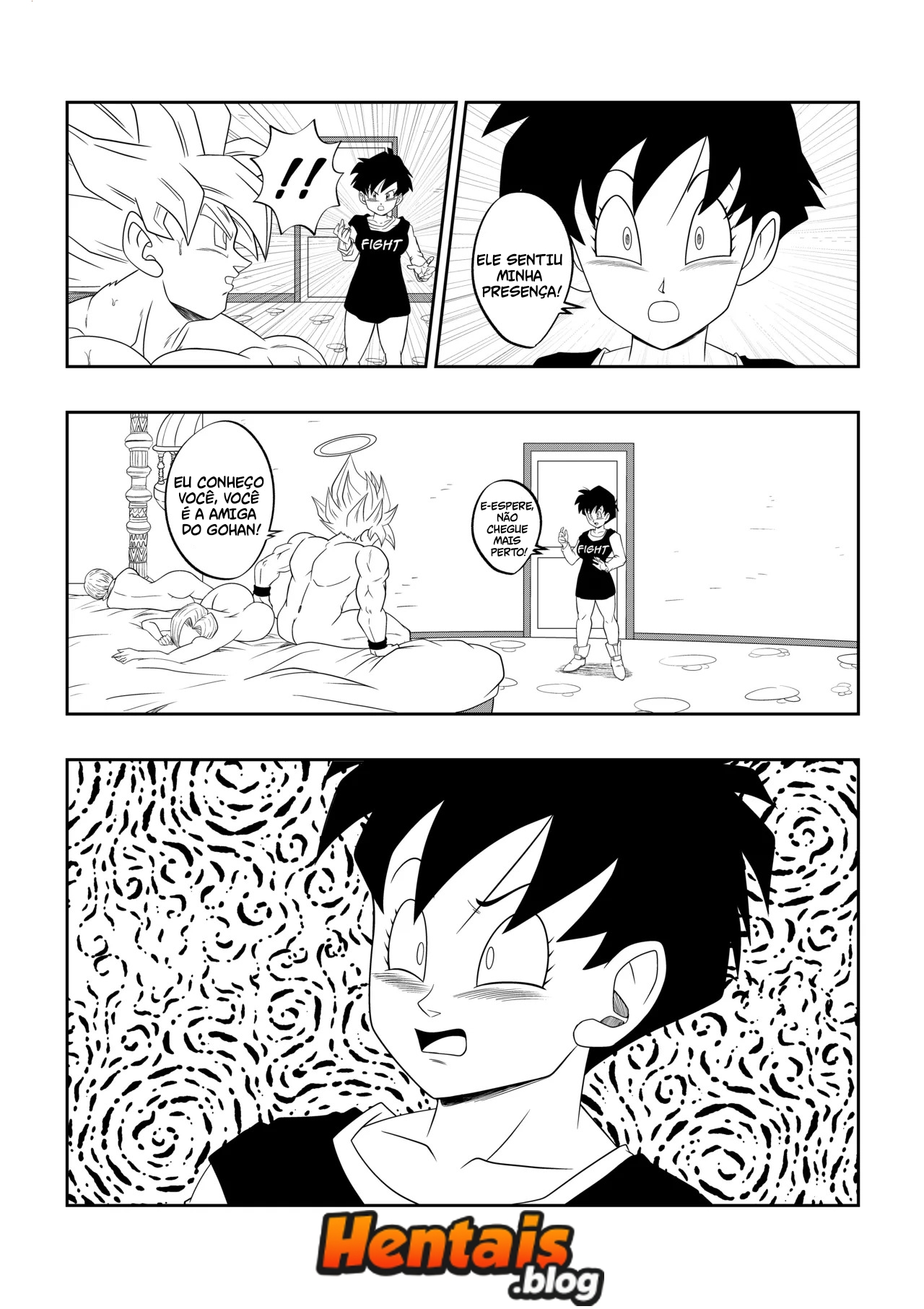 Dragon Ball HQ Porno: Entre As Sombras do Palácio Cap.02 - Página 26