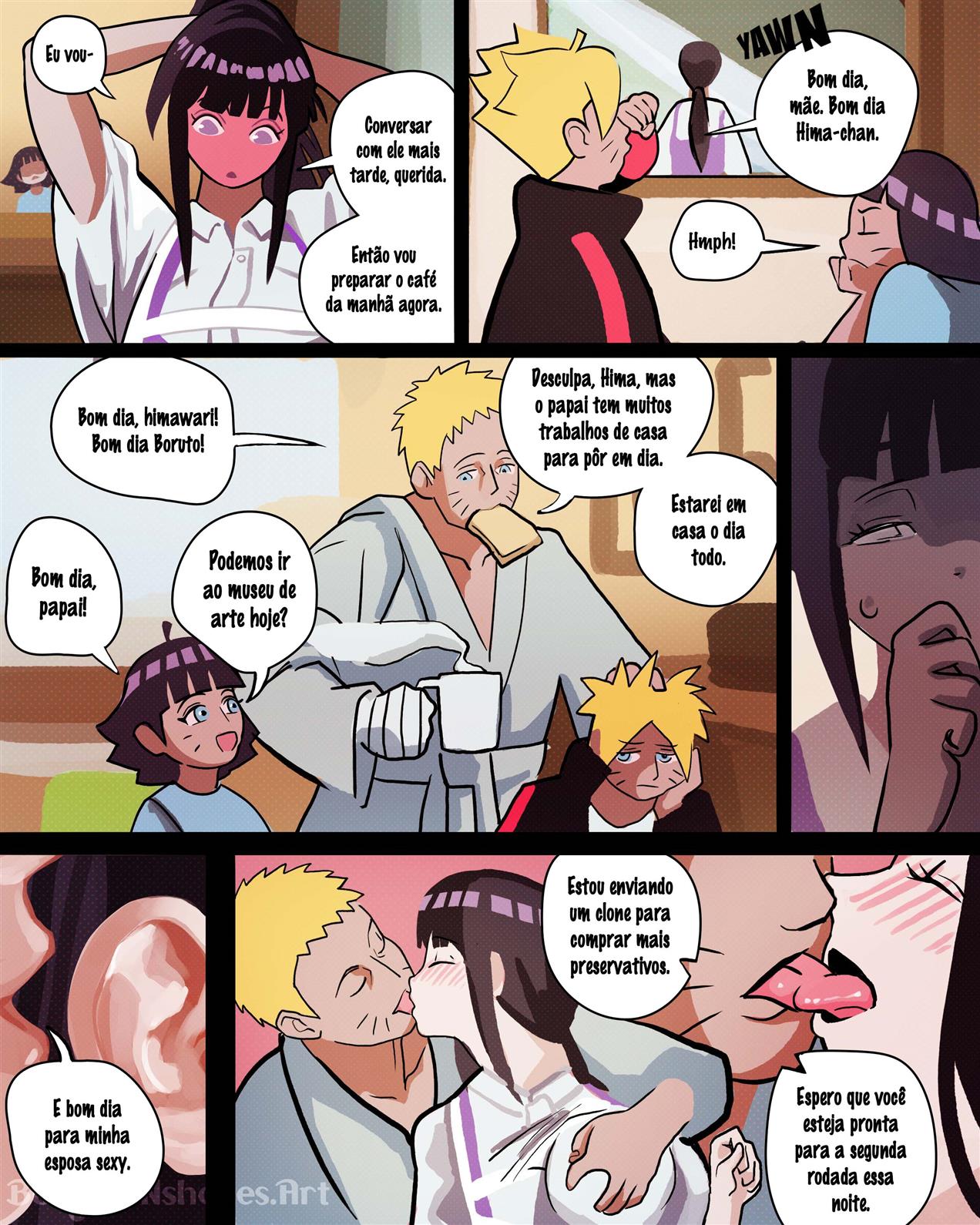 Hinata viciada no pau de Boruto 2 - Página 26