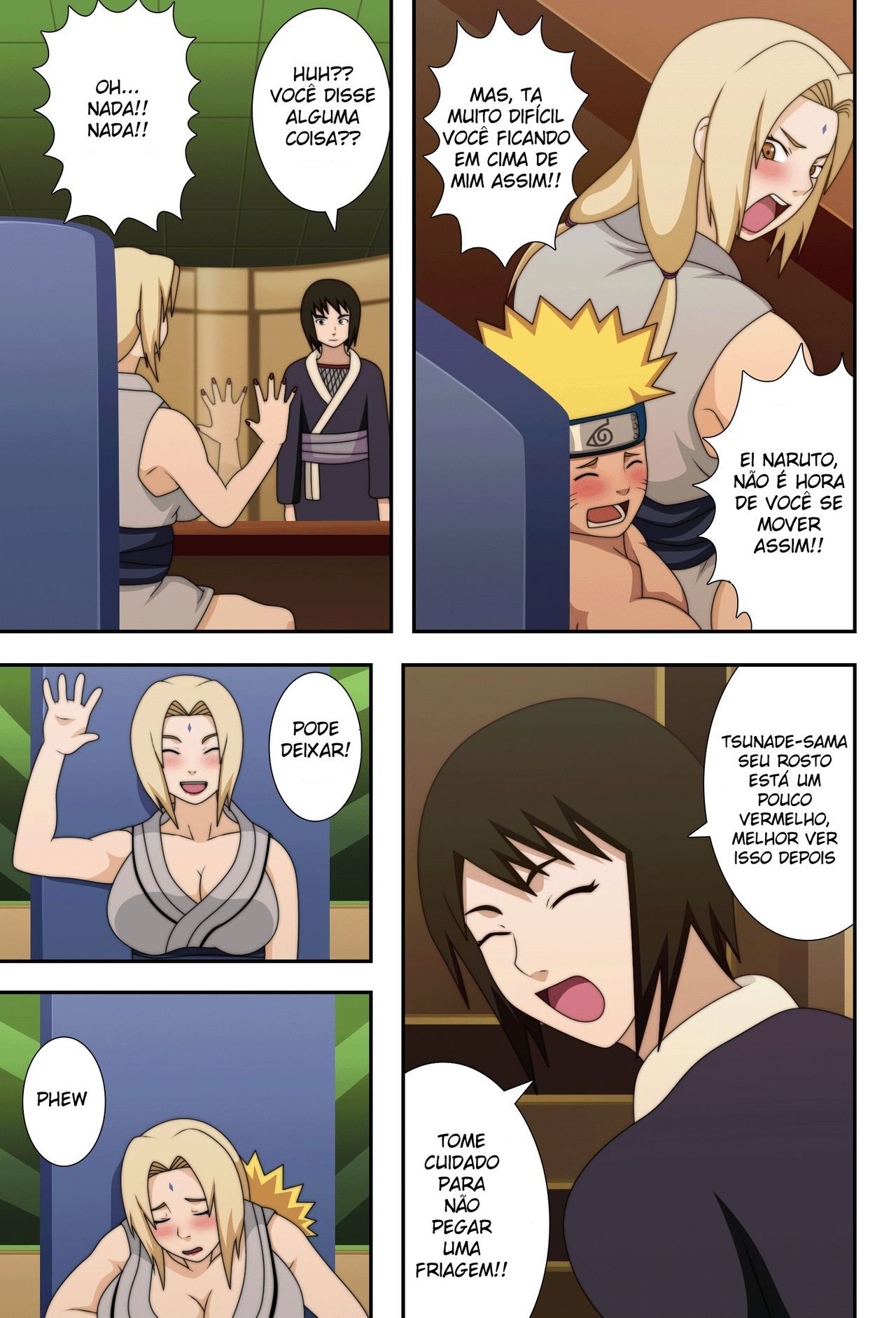 Naruto Porno: Tsunade Ninja de Peitos Grande - Página 26