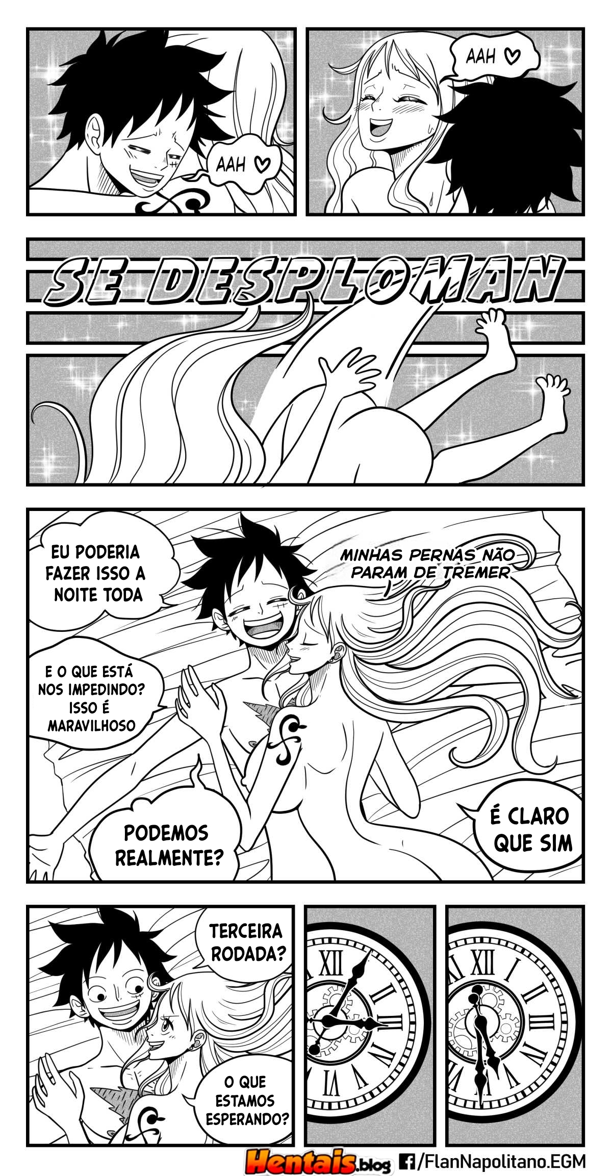 One Piece HQ Hentai: Flan Napolitan Cap.03 - Página 26