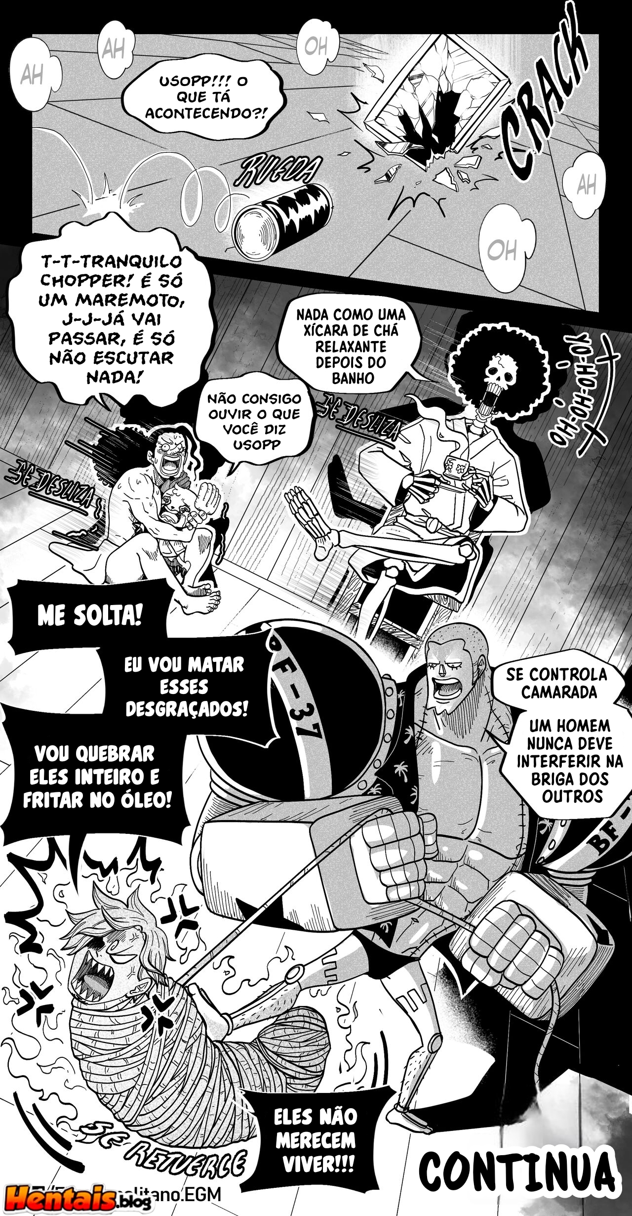 One Piece HQ Hentai: Flan Napolitan Cap.08 - Página 26
