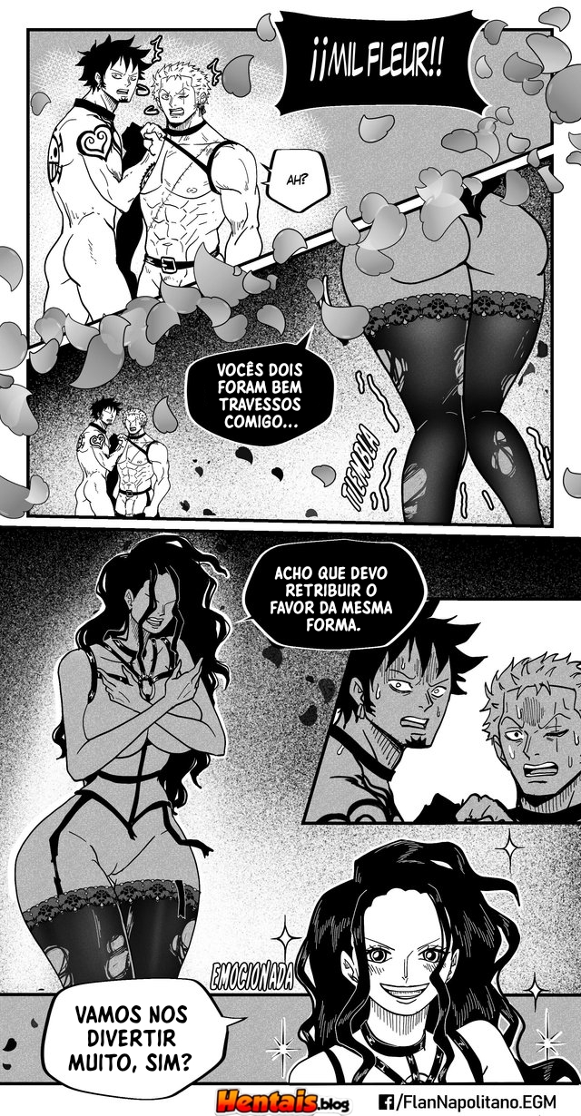 One Piece HQ Hentai: Flan Napolitan Cap.09 - Página 27