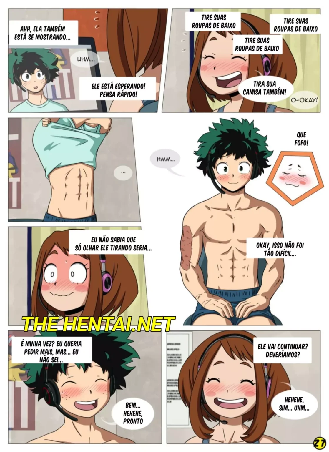 Boku No Hero Porno: Vejo Você No Hero Academia - Página 28