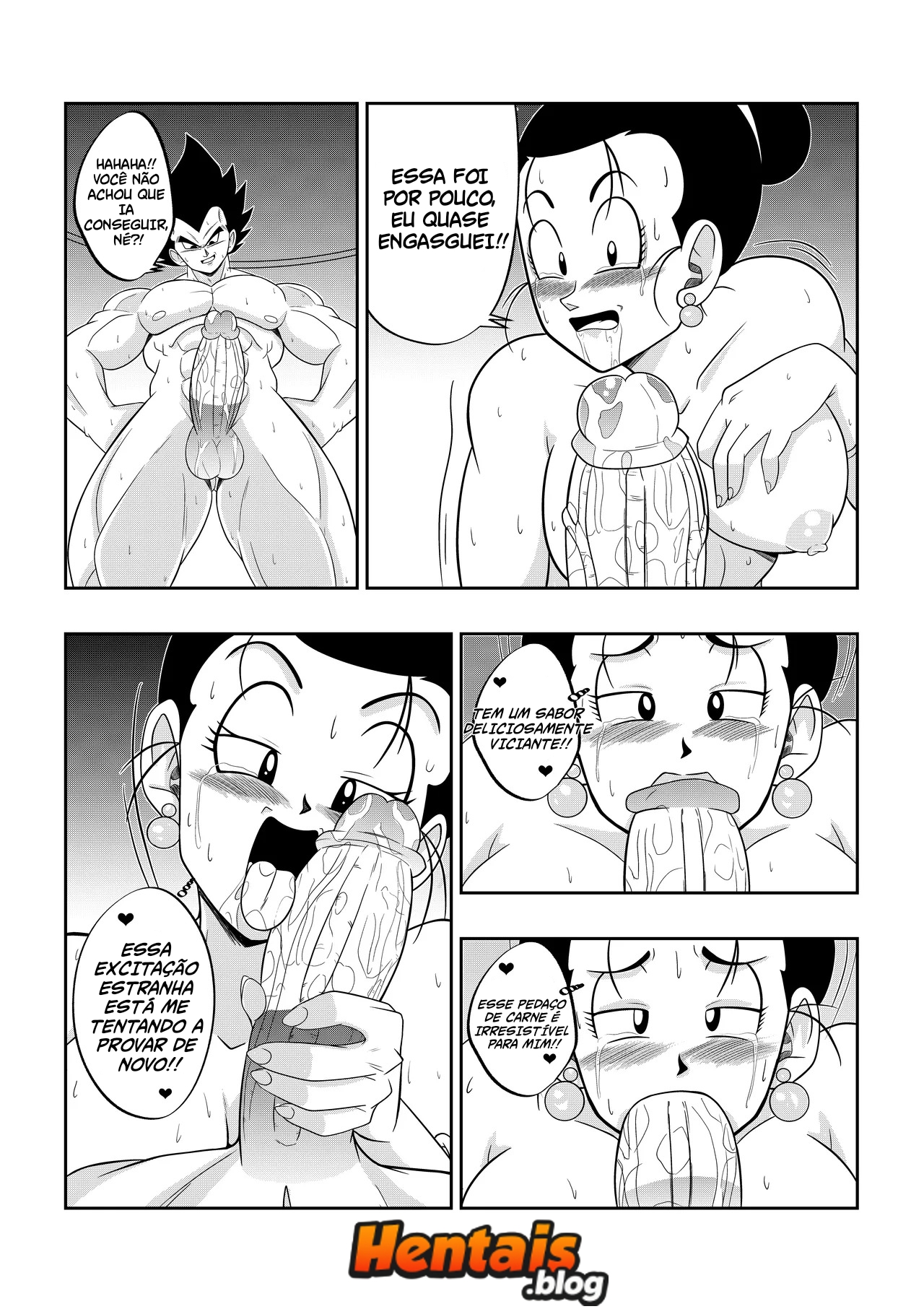 Dragon Ball Z Porno: Uma Visita Inesperada - Página 28