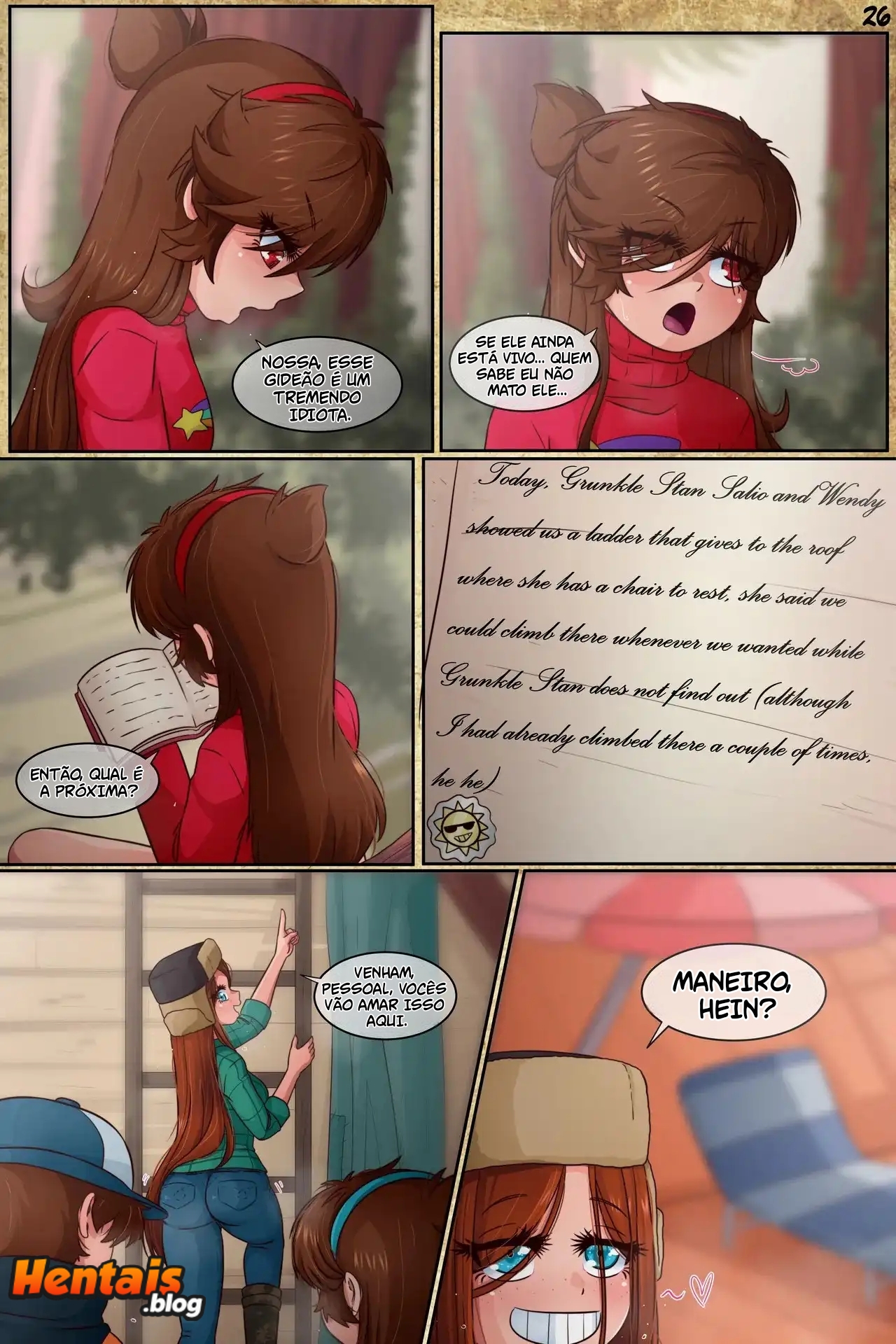 Gravity Falls Hentai: Gravity Fake Cap.03 - Página 28