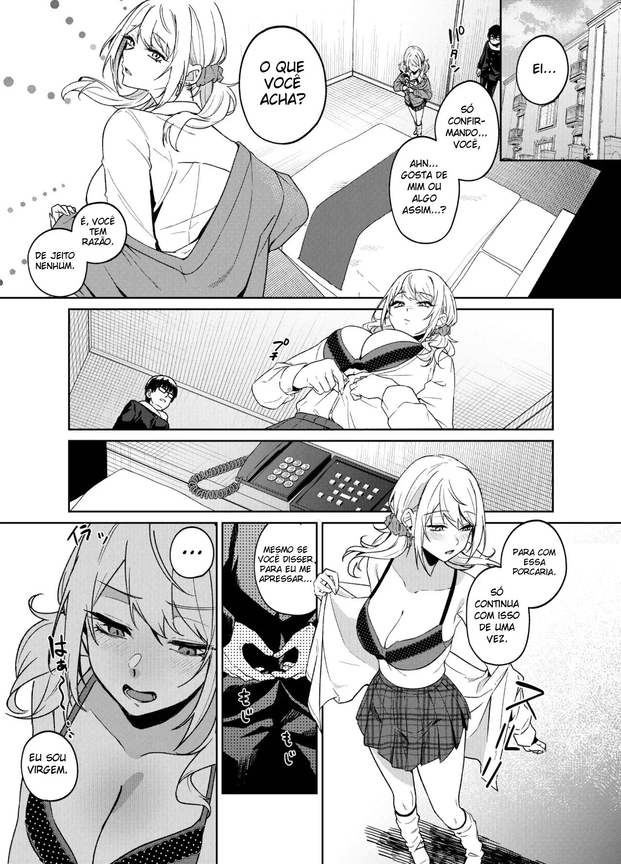 A Gyaru Desocupada Não Gosta Muito de Mim - Página 28