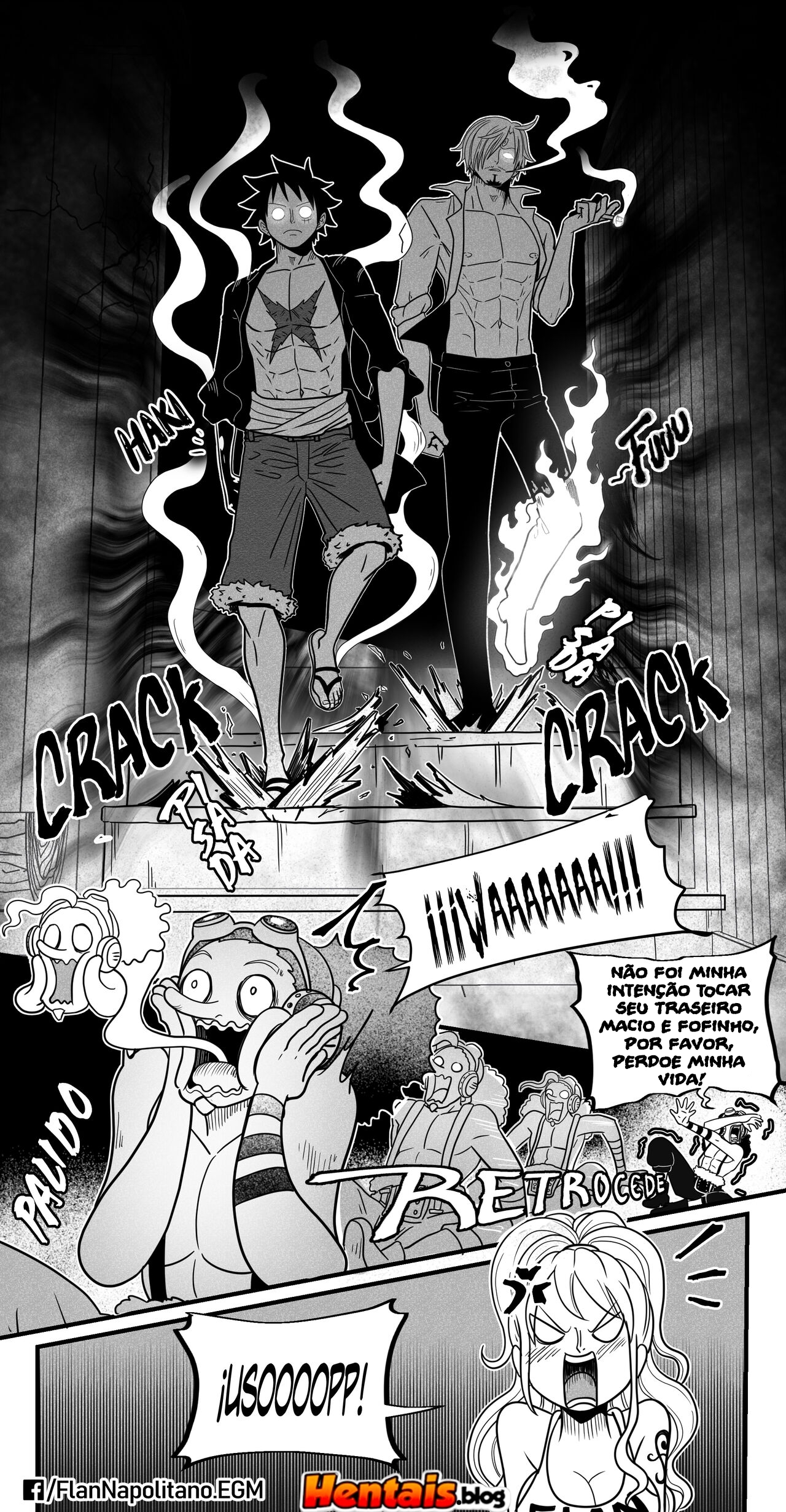 One Piece HQ Hentai: Flan Napolitan Cap.06 - Página 28