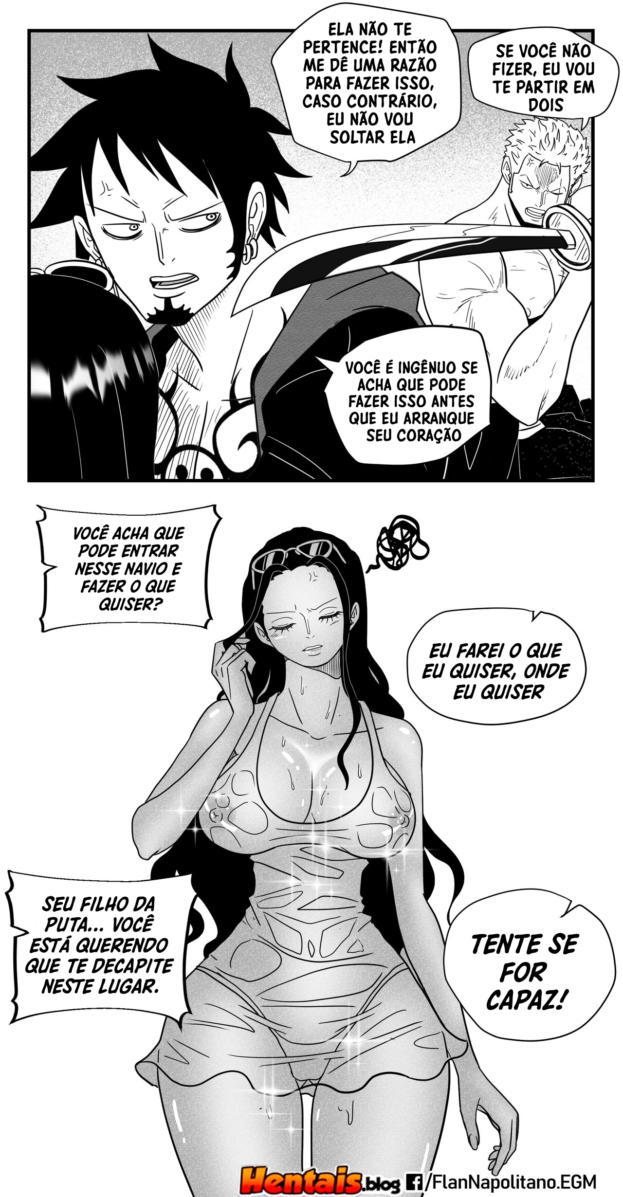 One Piece HQ Hentai: Flan Napolitan Cap.06 - Página 29