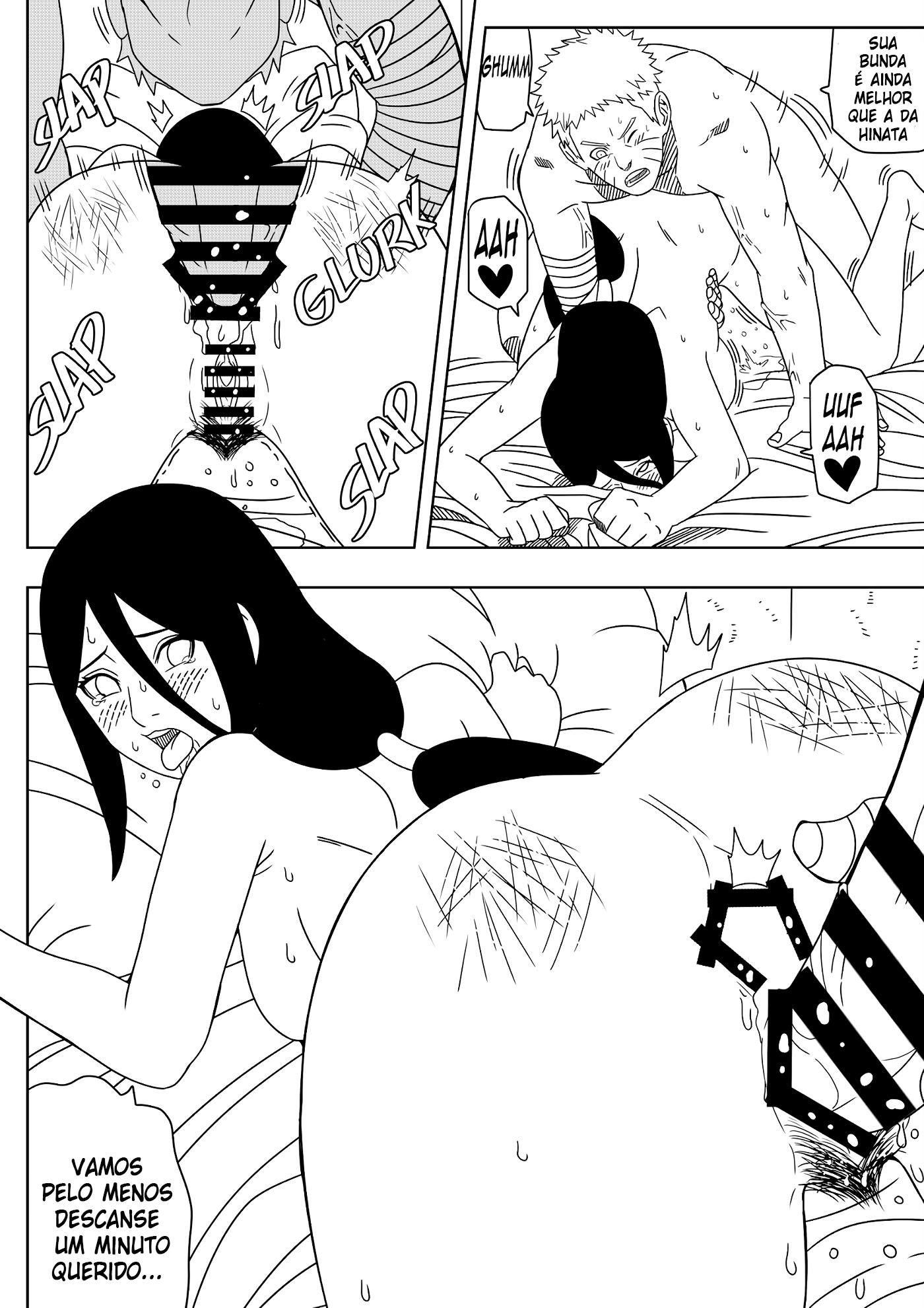 Boruto Porno: O Desejos Obscuros de Hanabi - Página 3