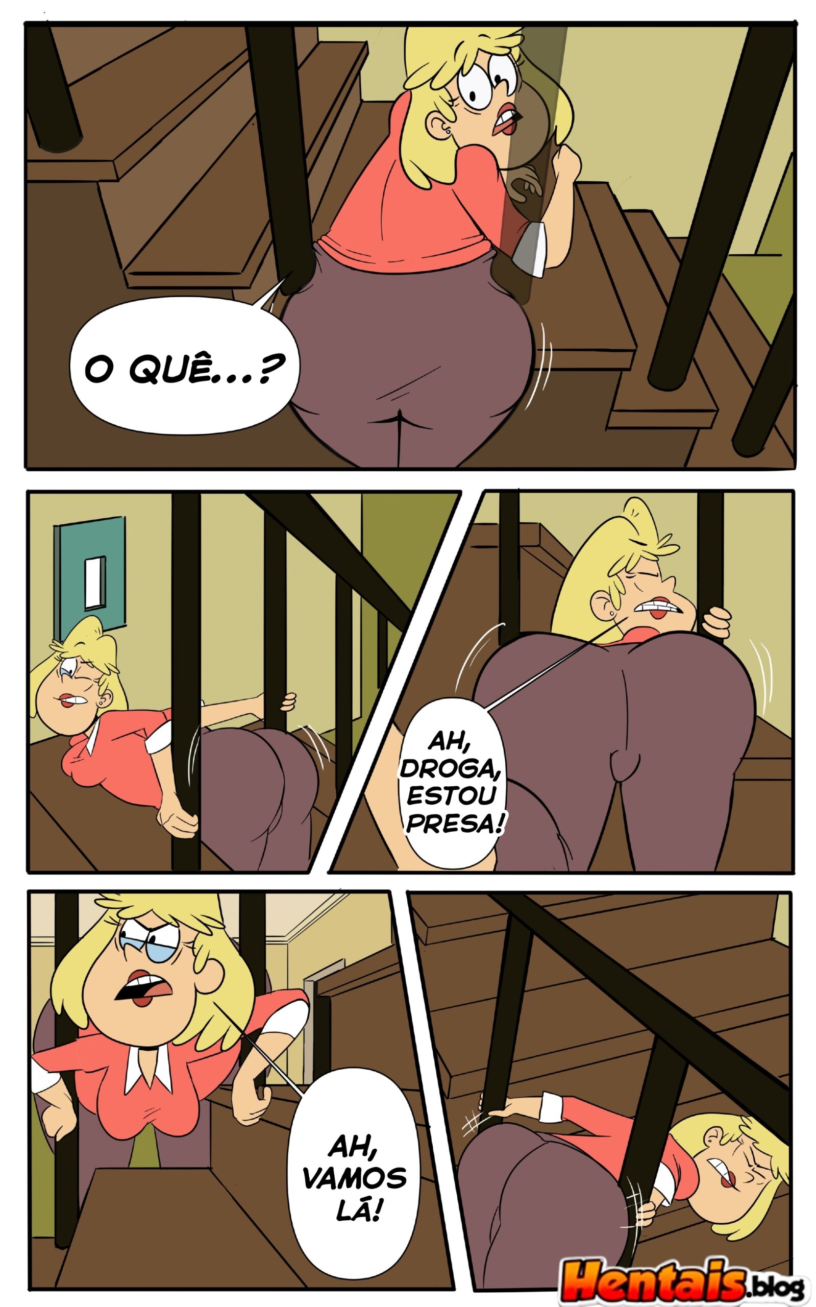 The Loud House Erótico: Rita Em Uma Enrascada - Página 3