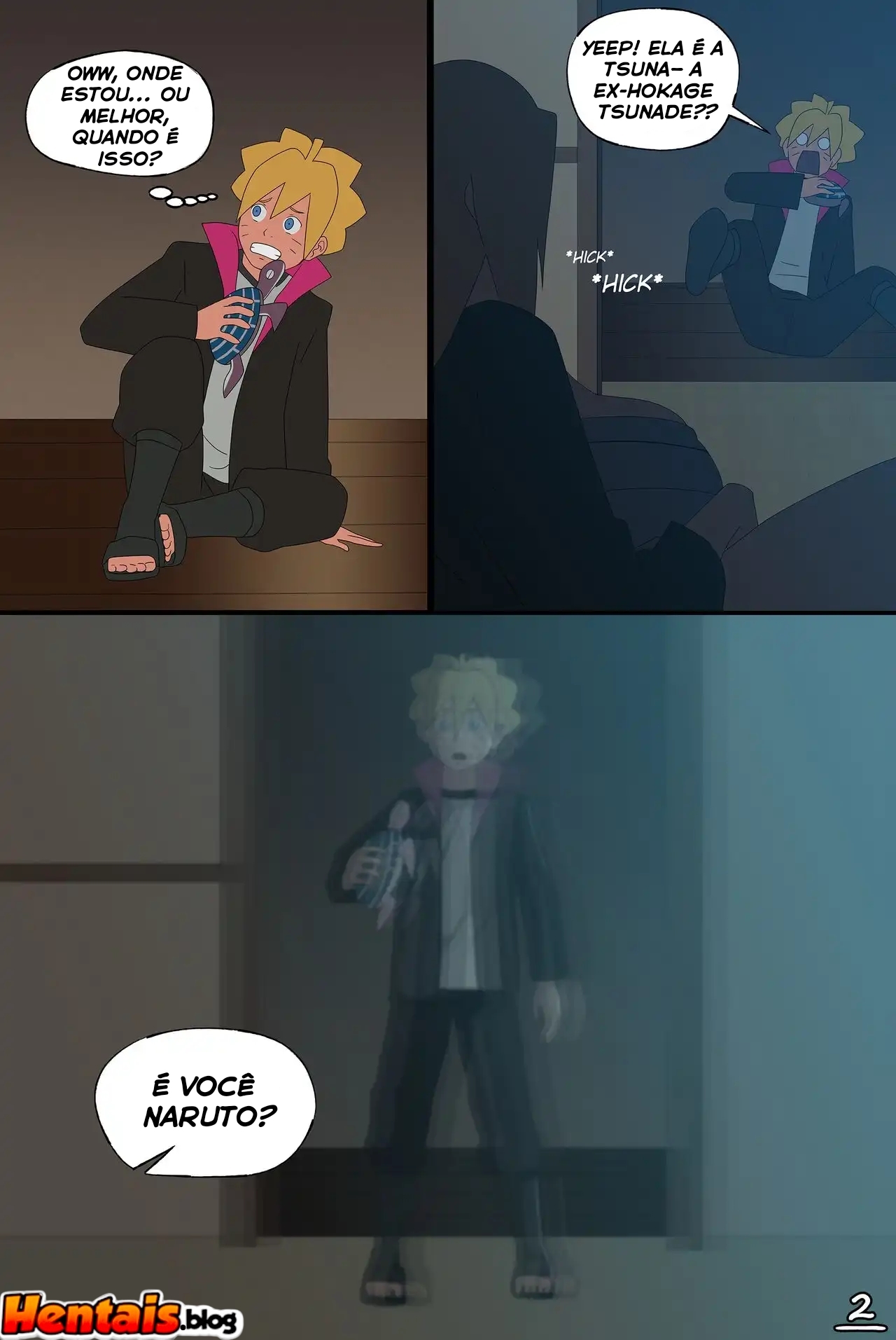 Naruto Hentai: O Erro de Tsunade - Página 3