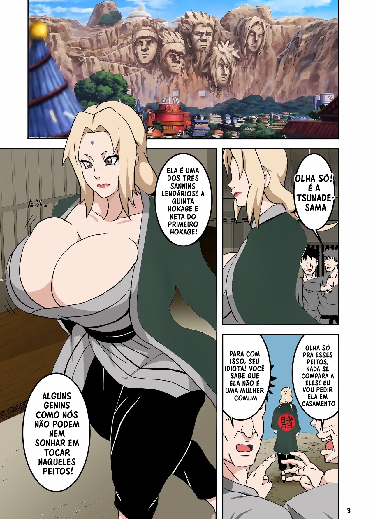 Naruto: Porção do Amor de Tsunade - Página 3