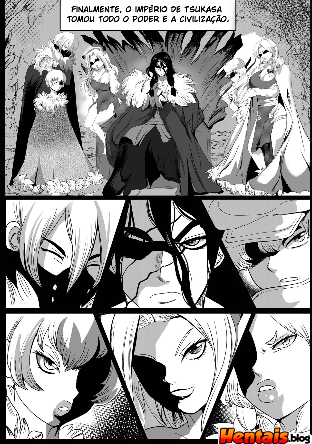 Dr. Stone HQ Hentai: A Historia Alternativa - Página 3