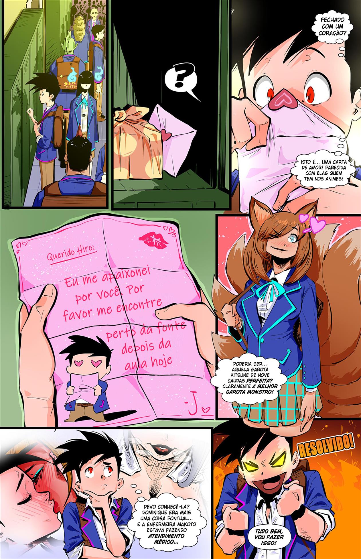 Academia das Garotas Monstro 3 - Página 3