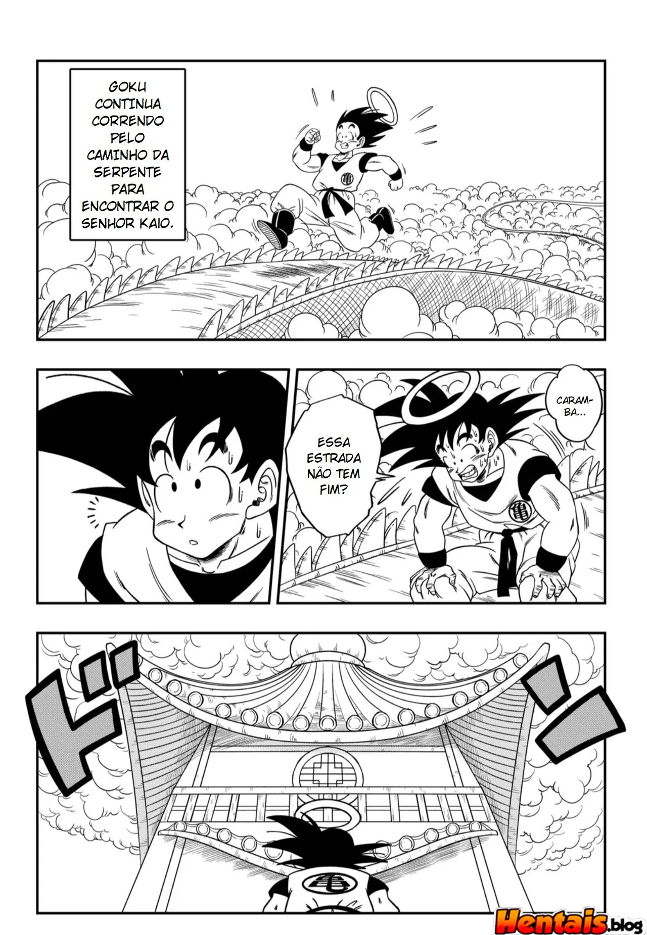 Dragon Ball z: A Hospitalidade da Princesa Serpente - Página 3