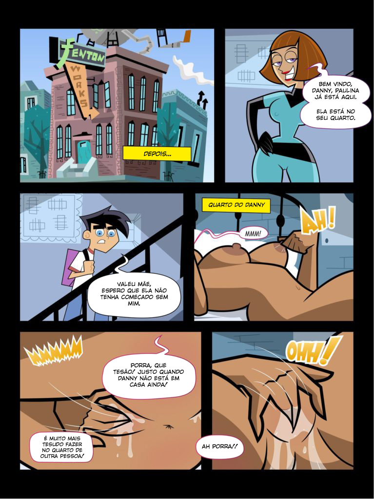 Danny Phantom HQ Porno: Lição de Casa - Página 3