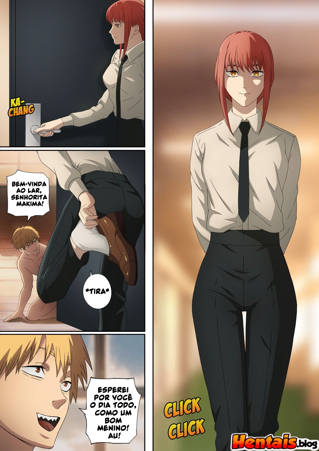 Chainsaw Man HQ Hentai: Fetiche Por Pés - Página 3